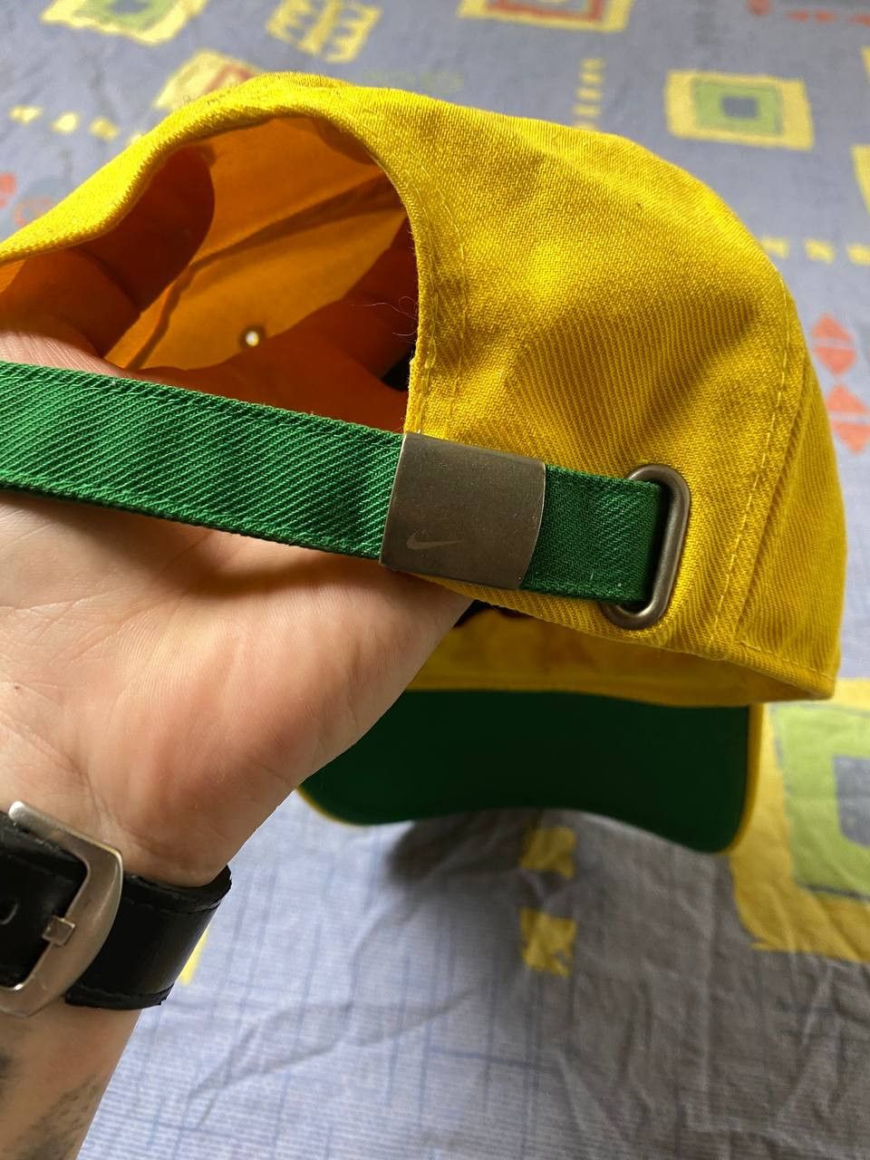 Nike Y2K vintage Nike cap hat Streetwear swoosh rare VTg Size ONE SIZE - 5 Thumbnail
