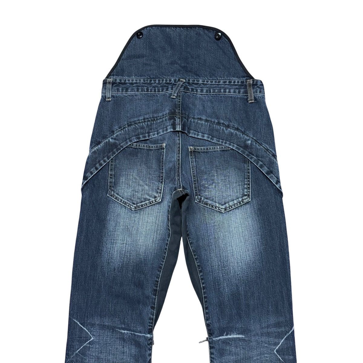 PPFM PPFM Cyborg Bondage Denim Jeans Size US 32 / EU 48 - 10 Thumbnail