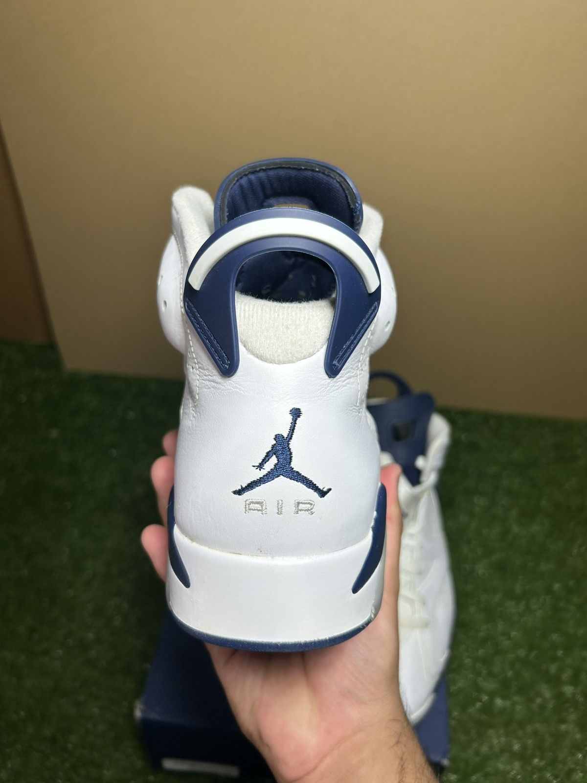 Jordan Brand Jordan 6 Midnight Navy Size US 10 / EU 43 - 7 Thumbnail