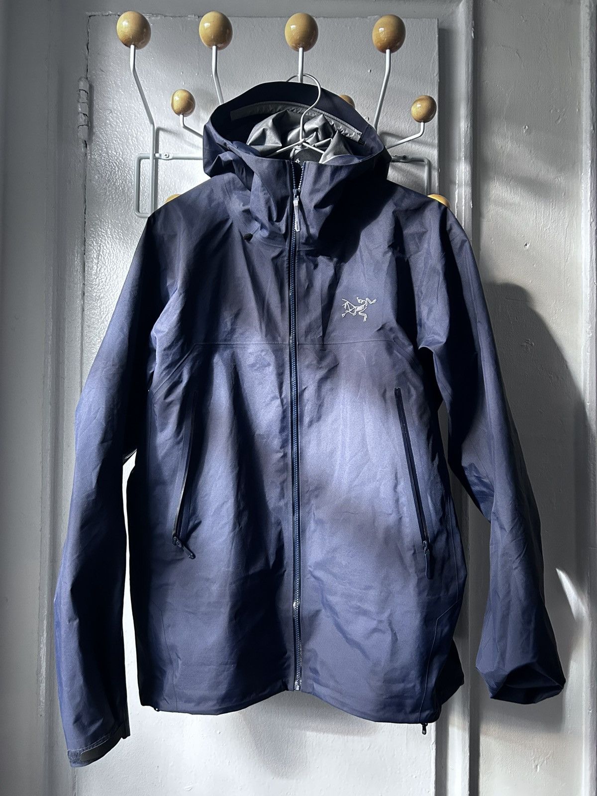Pre-owned Arc'teryx Beta Jacket Navy In Blue