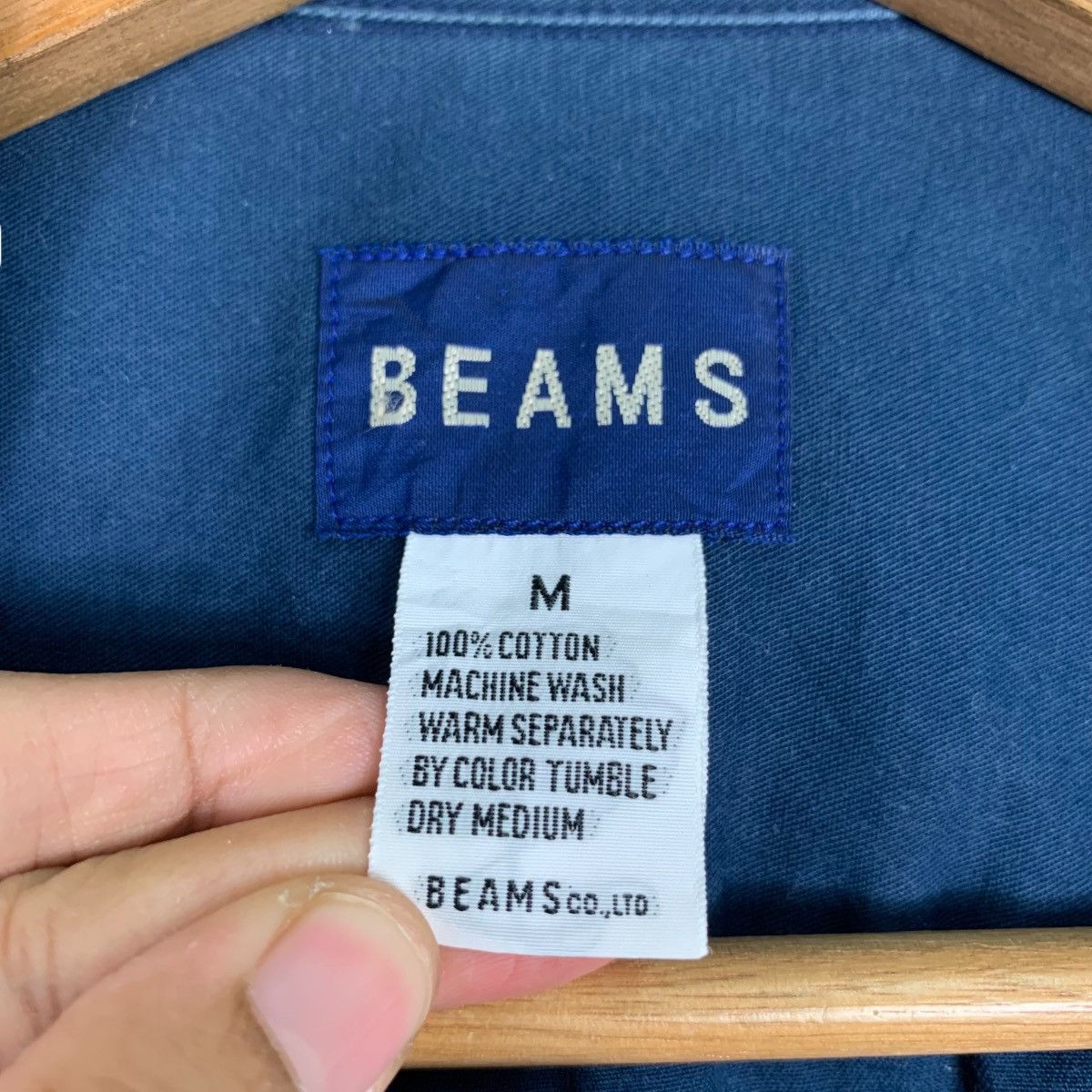 Beams Plus BEAMS Single Pocket Cotton Casual Jacket #0245-C11 Size US M / EU 48-50 / 2 - 17 Thumbnail