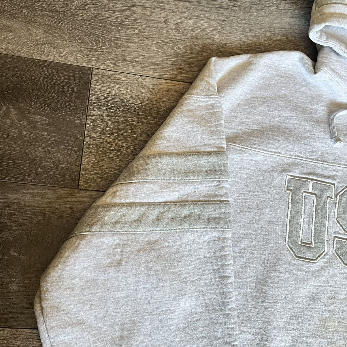 Supreme Surpreme US-NY Hooded Sweatshirt Hoodie Ash Grey FW22 Size US XXL / EU 58 / 5 - 5 Thumbnail
