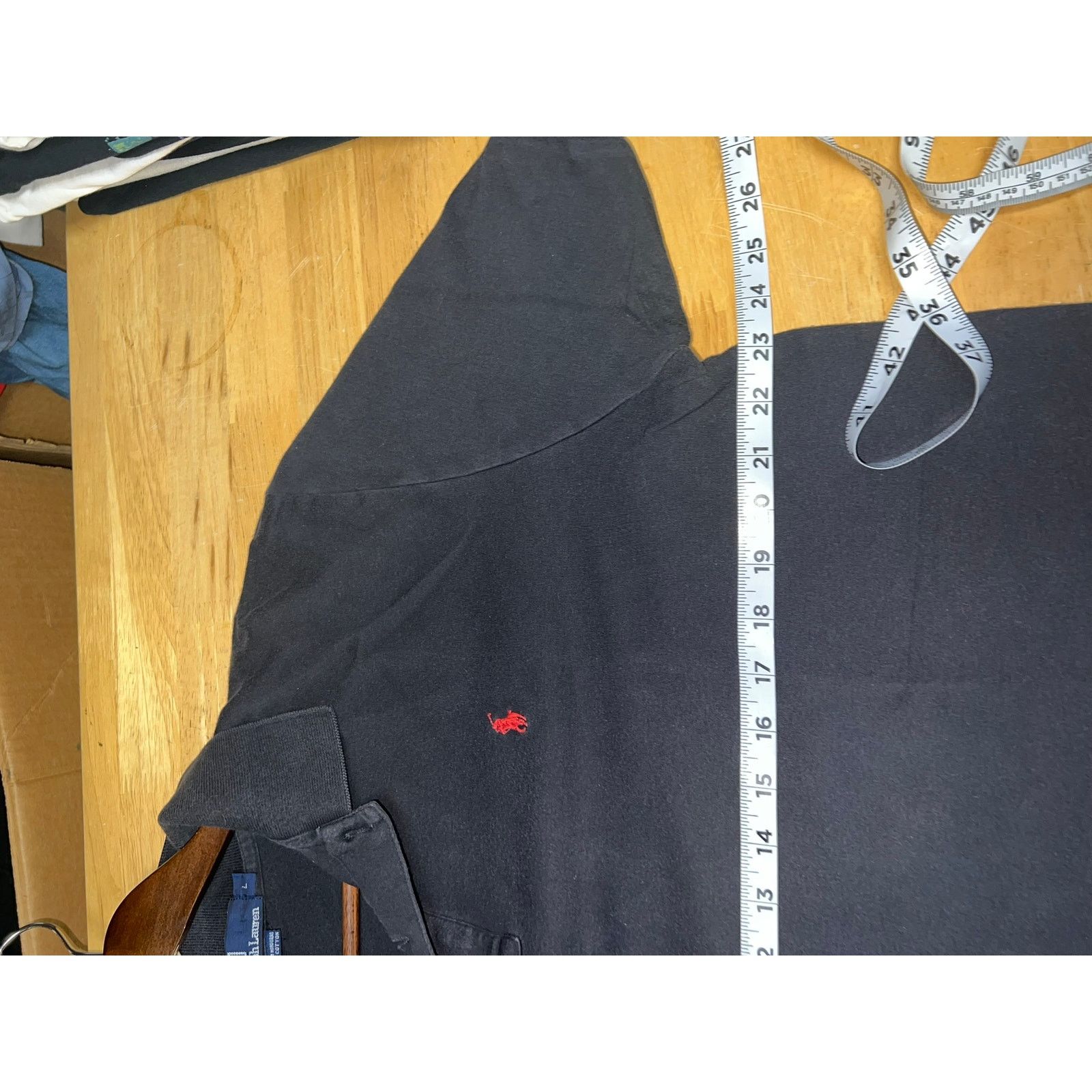 Polo Ralph Lauren Polo Ralph Lauren Polo Shirt Black Red Golf Preppy PRL Large Size US L / EU 52-54 / 3 - 7 Thumbnail