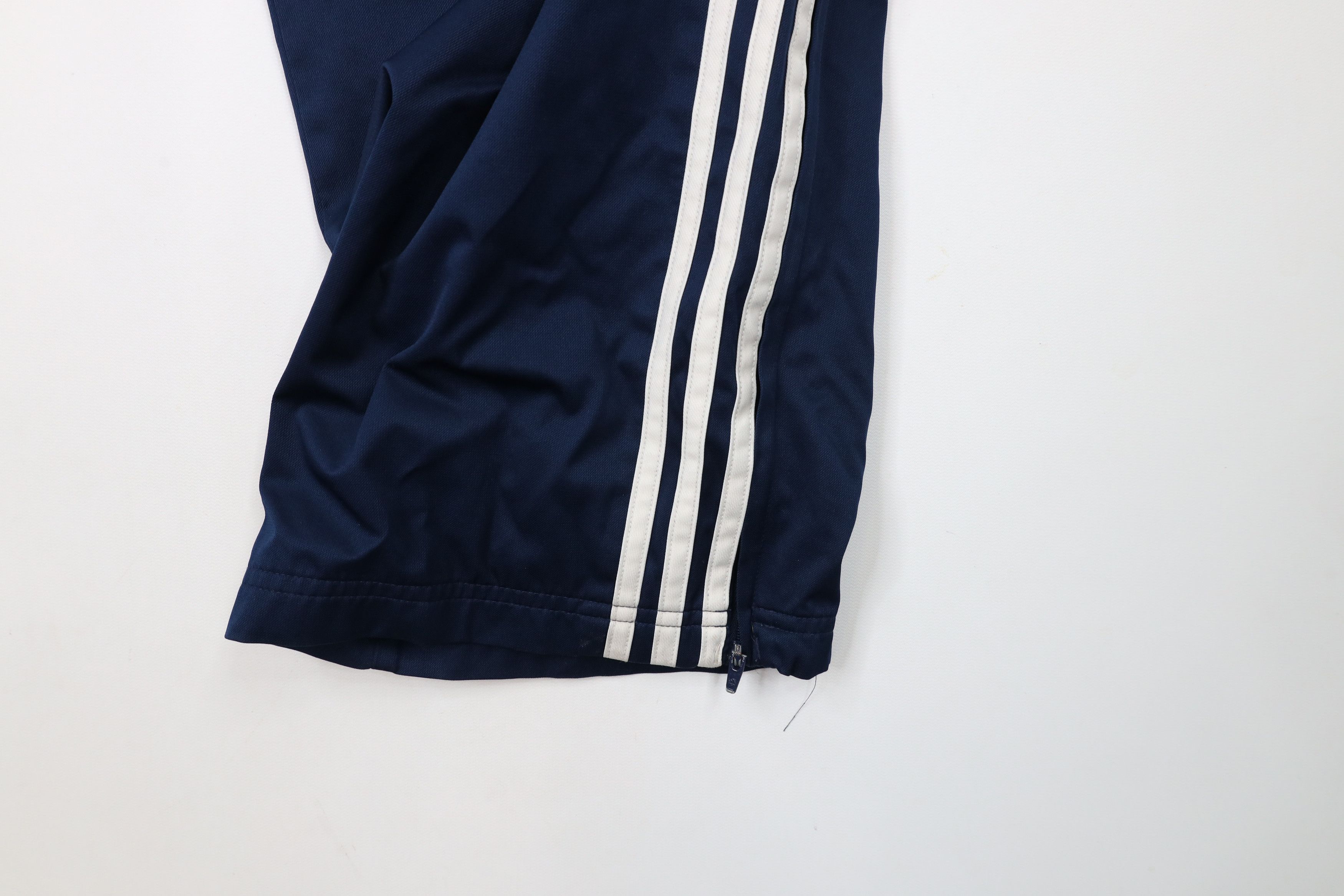 Adidas × Vintage Vintage Y2K Adidas Striped Lined Wide Leg Windbreaker Pants Size US 40 / EU 56 - 5 Thumbnail