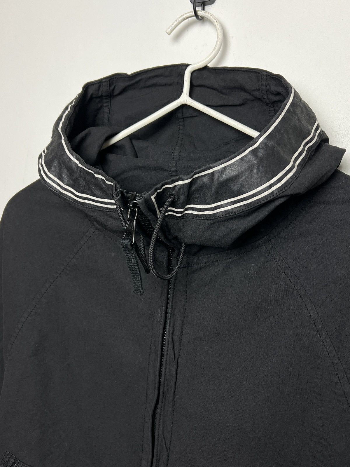 Stone Island Stone Island 2006 Laminated Cotton Hooded Jacket Size US M / EU 48-50 / 2 - 5 Thumbnail
