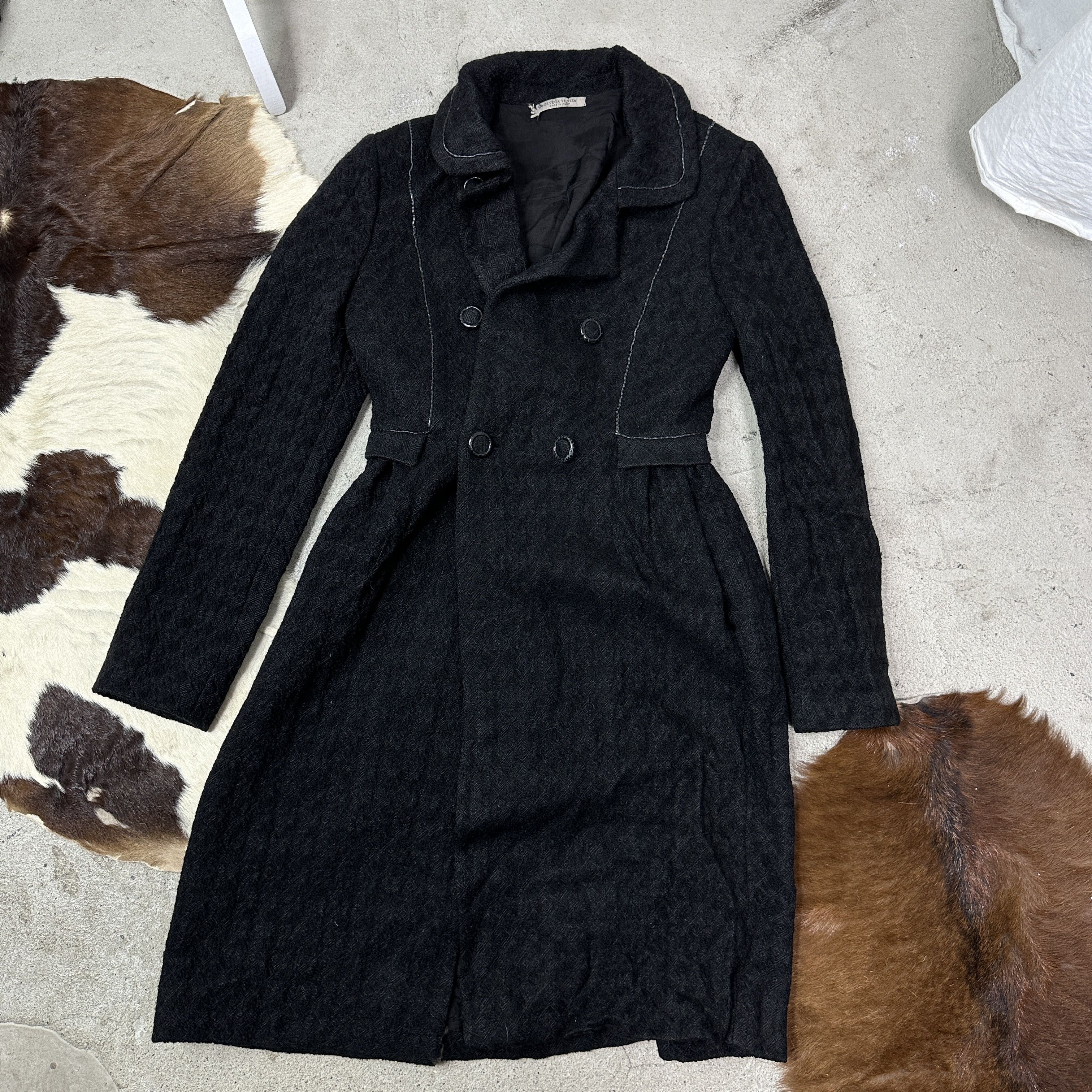 Bottega Veneta Vintage Avant Garde Opium Bottega Veneta Coat Y2K Size S / US 4 / IT 40 - 7 Thumbnail