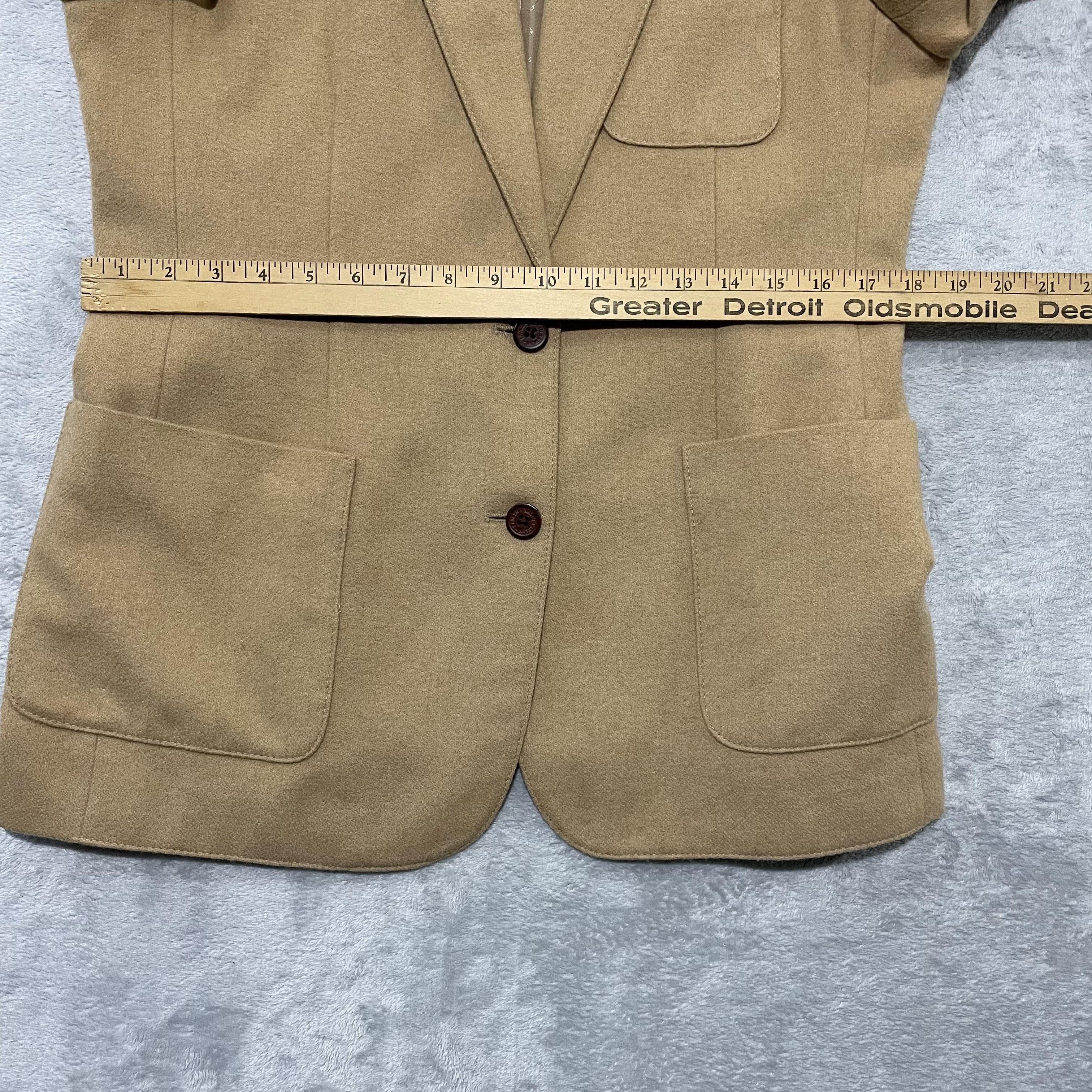 Lauren Ralph Lauren Lauren Ralph Lauren Camel Hair Blazer Women's 12P Sportcoat Size XL / US 12-14 / IT 48-50 - 18 Thumbnail