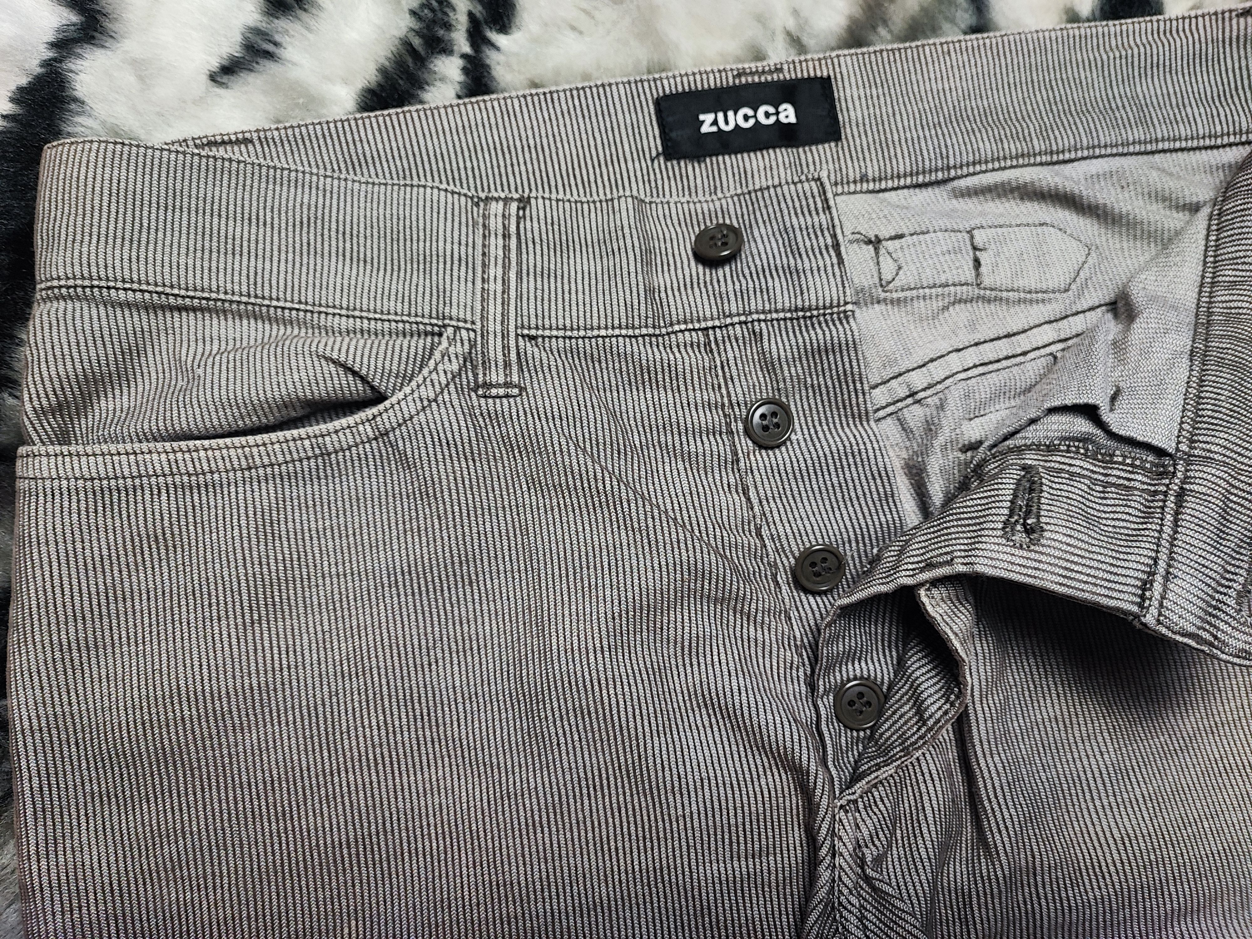 CABANE de ZUCCa Archive CABANE de Zucca Striped Workwear Buckle Back 31x28 Size US 31 - 8 Thumbnail
