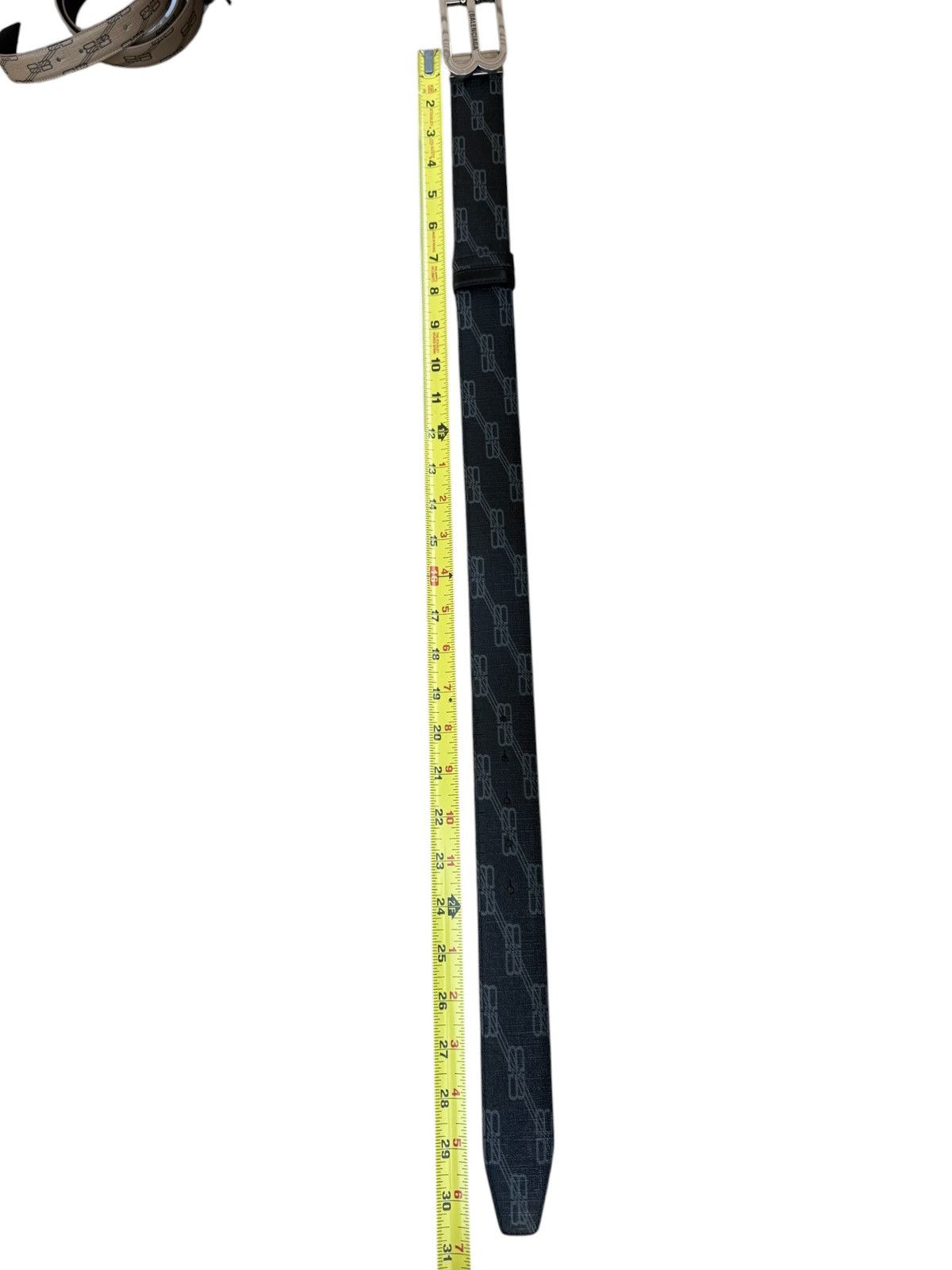Balenciaga Balenciaga double b belt black Size ONE SIZE - 7 Thumbnail