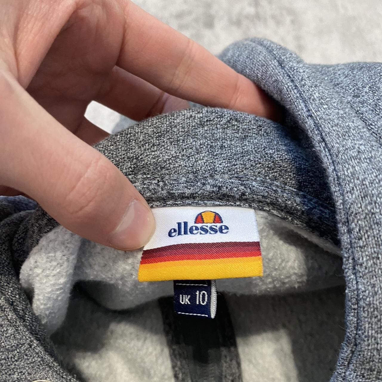 Ellesse Grey Ellesse zip up hoodie with embroidered logo Size US M / EU 48-50 / 2 - 3 Thumbnail