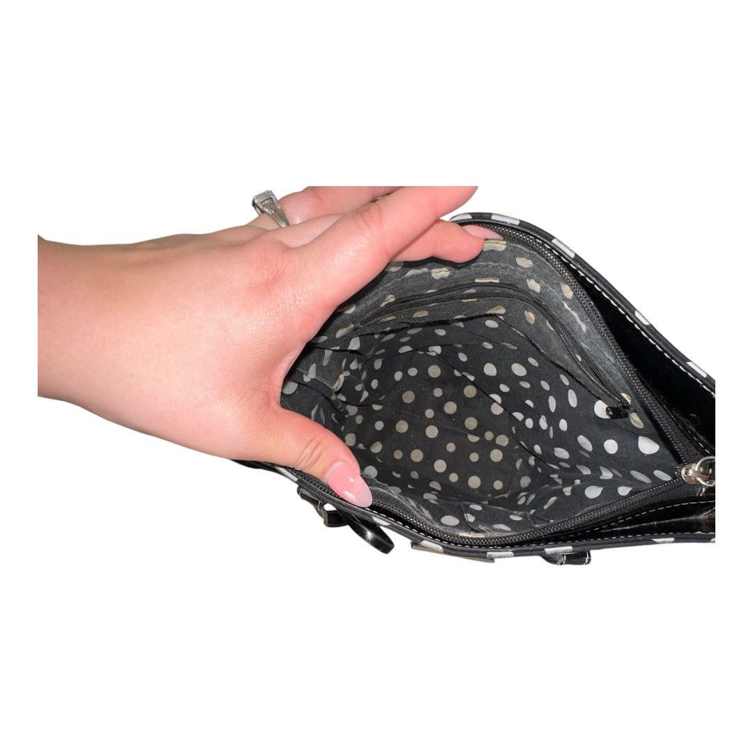 Kate Spade × Vintage VTG Y2K Kate Spade Mini Polk A Dot Tote with bow accent in Size ONE SIZE - 10 Thumbnail