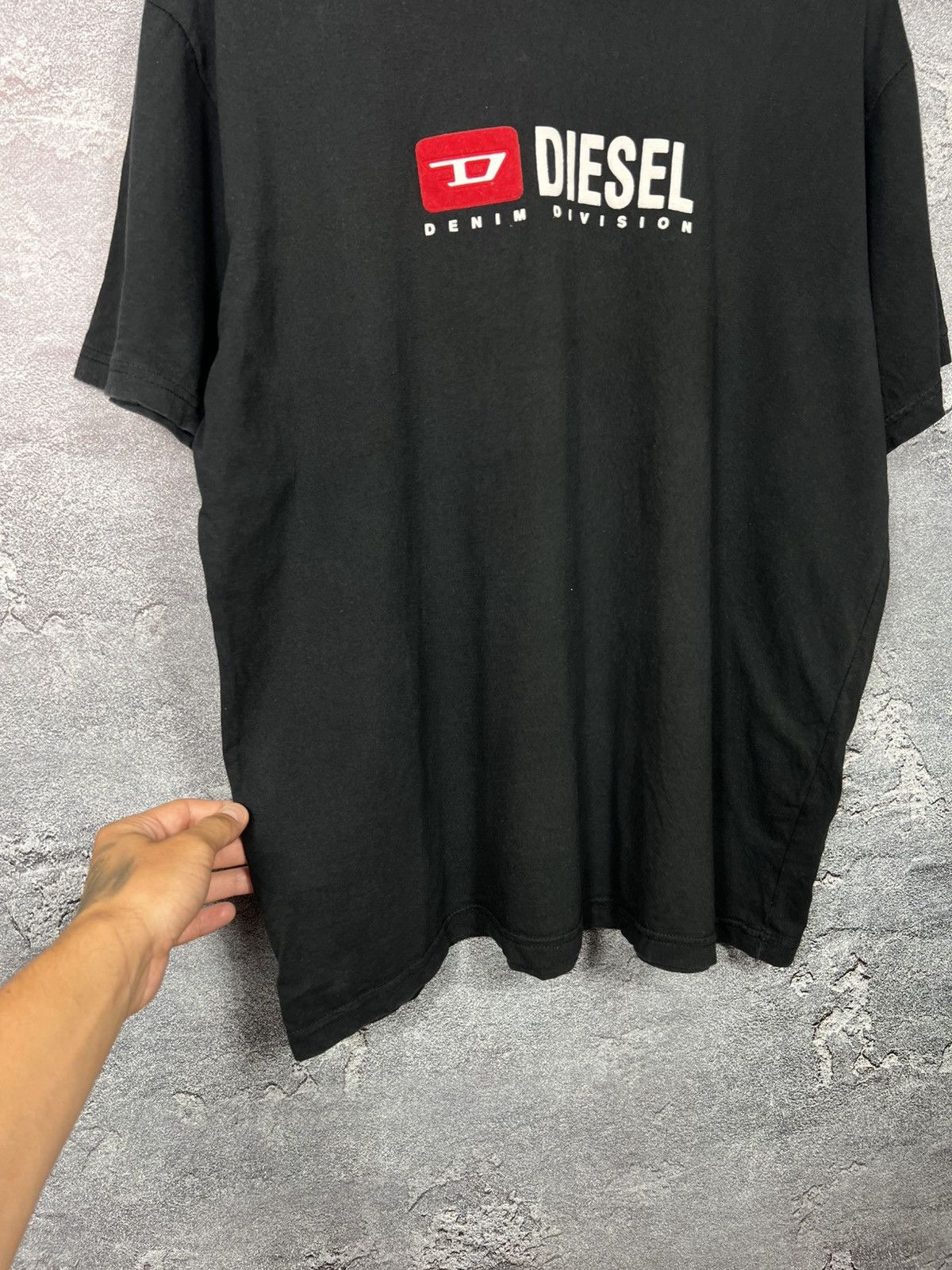Diesel Vintage Diesel Big Logo T-shirt Tee Size US XL / EU 56 / 4 - 5 Thumbnail