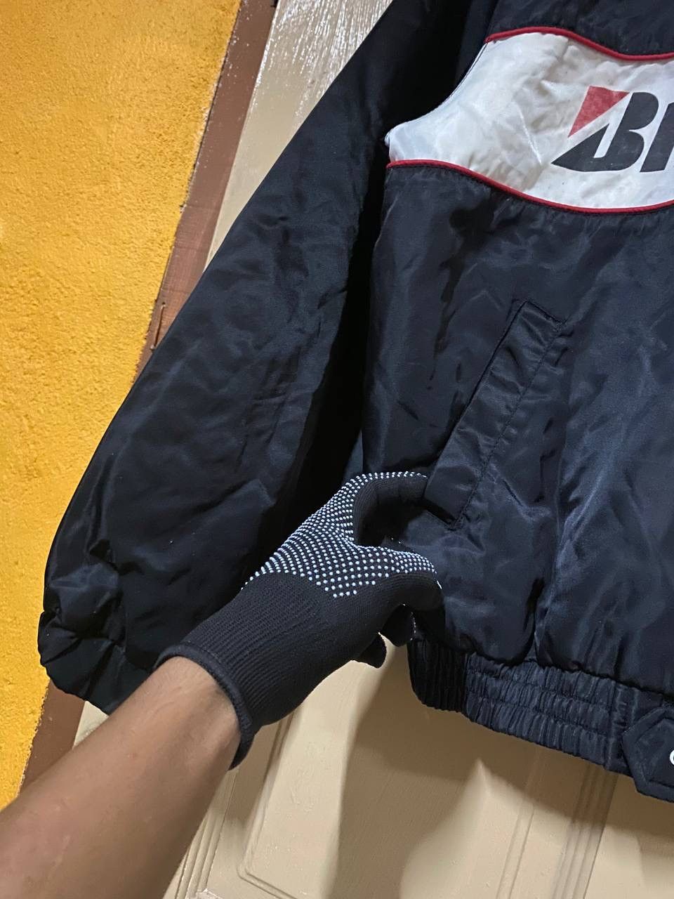 Vintage Vintage 90s Bridgestone Racing Bomber Jacket Size US L / EU 52-54 / 3 - 22 Thumbnail