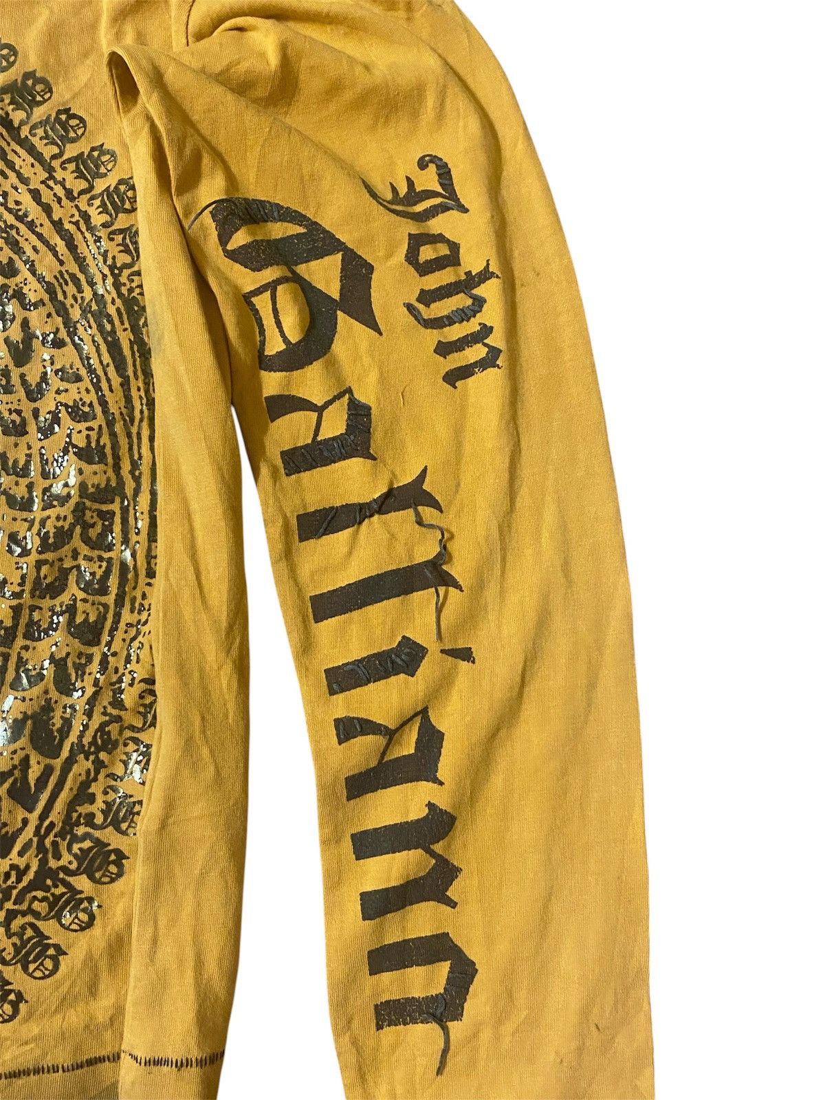 John Galliano Y2k John Galliano Mustard Color Longsleeve Size M / US 6-8 / IT 42-44 - 3 Thumbnail