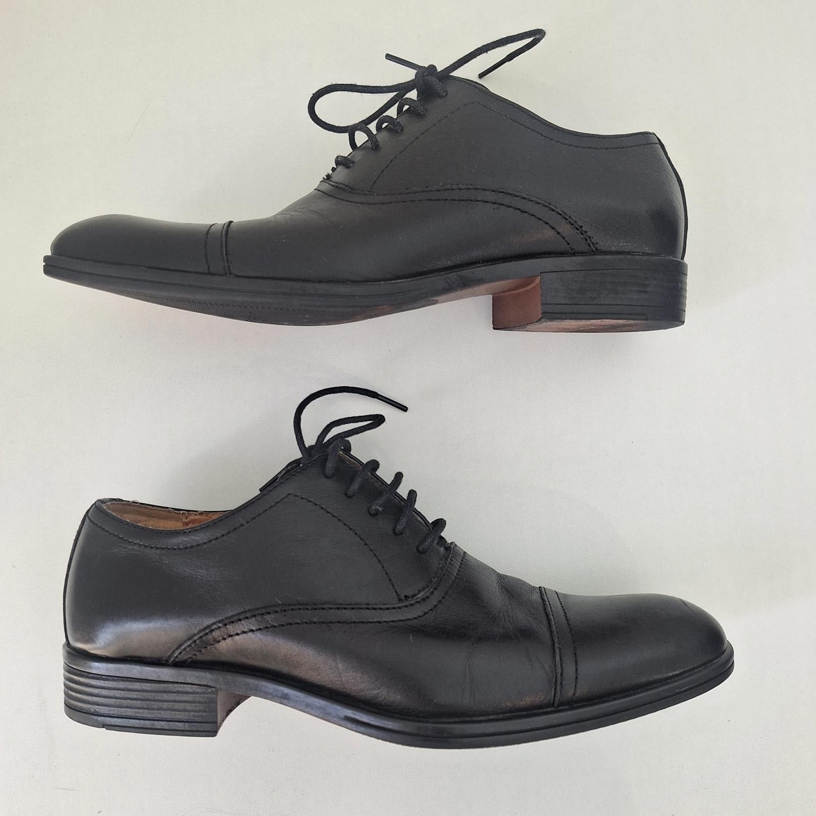 Jeff Banks JEFF Banks London Men's Formal Leather Shoes EU 40,us 7 -7.5 Size US 7 / EU 40 - 3 Thumbnail