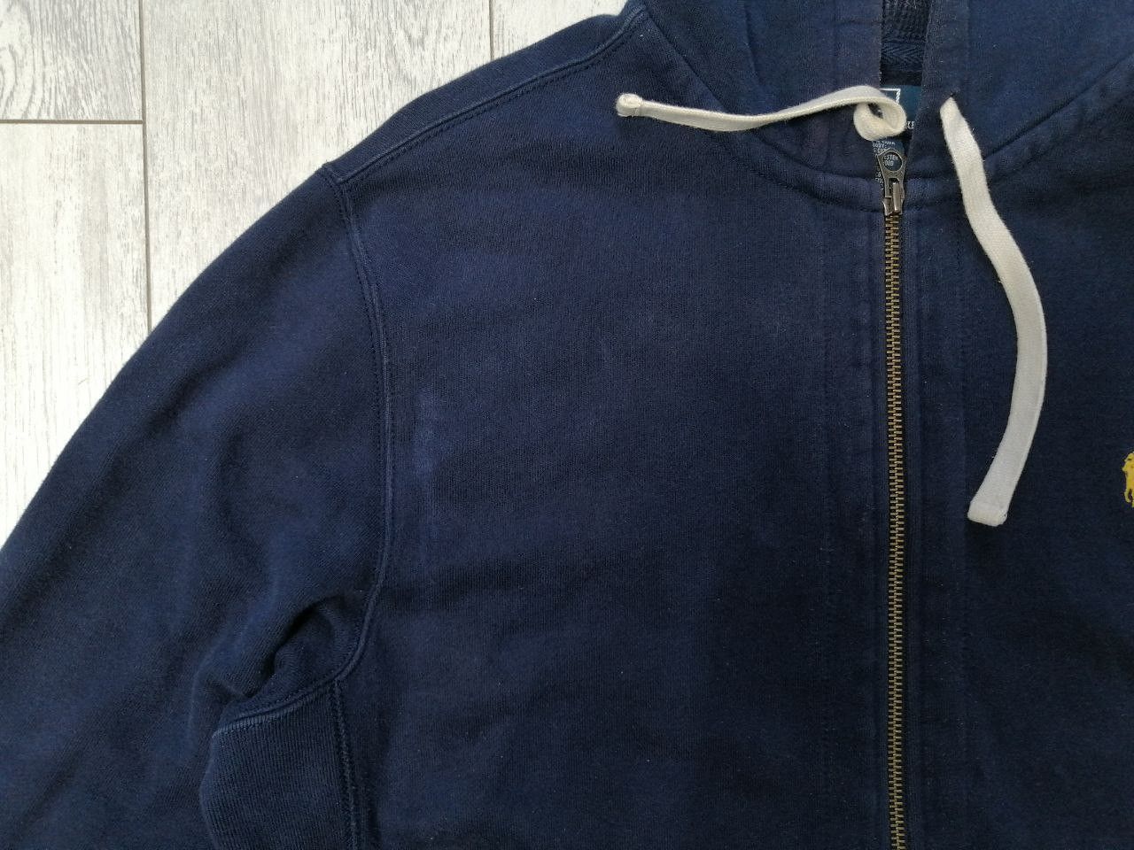 Polo Ralph Lauren Vintage Blue Polo Ralph Lauren Zip Up Hoodie RRL Hype Y2K Size US XL / EU 56 / 4 - 10 Thumbnail