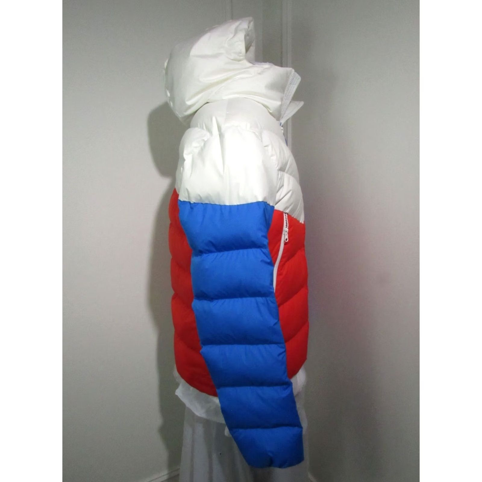 Nike Nike Duck Down Filled Red White Blue Hooded Puffer Jacket Bubble Coat Men Medium Size US M / EU 48-50 / 2 - 5 Thumbnail