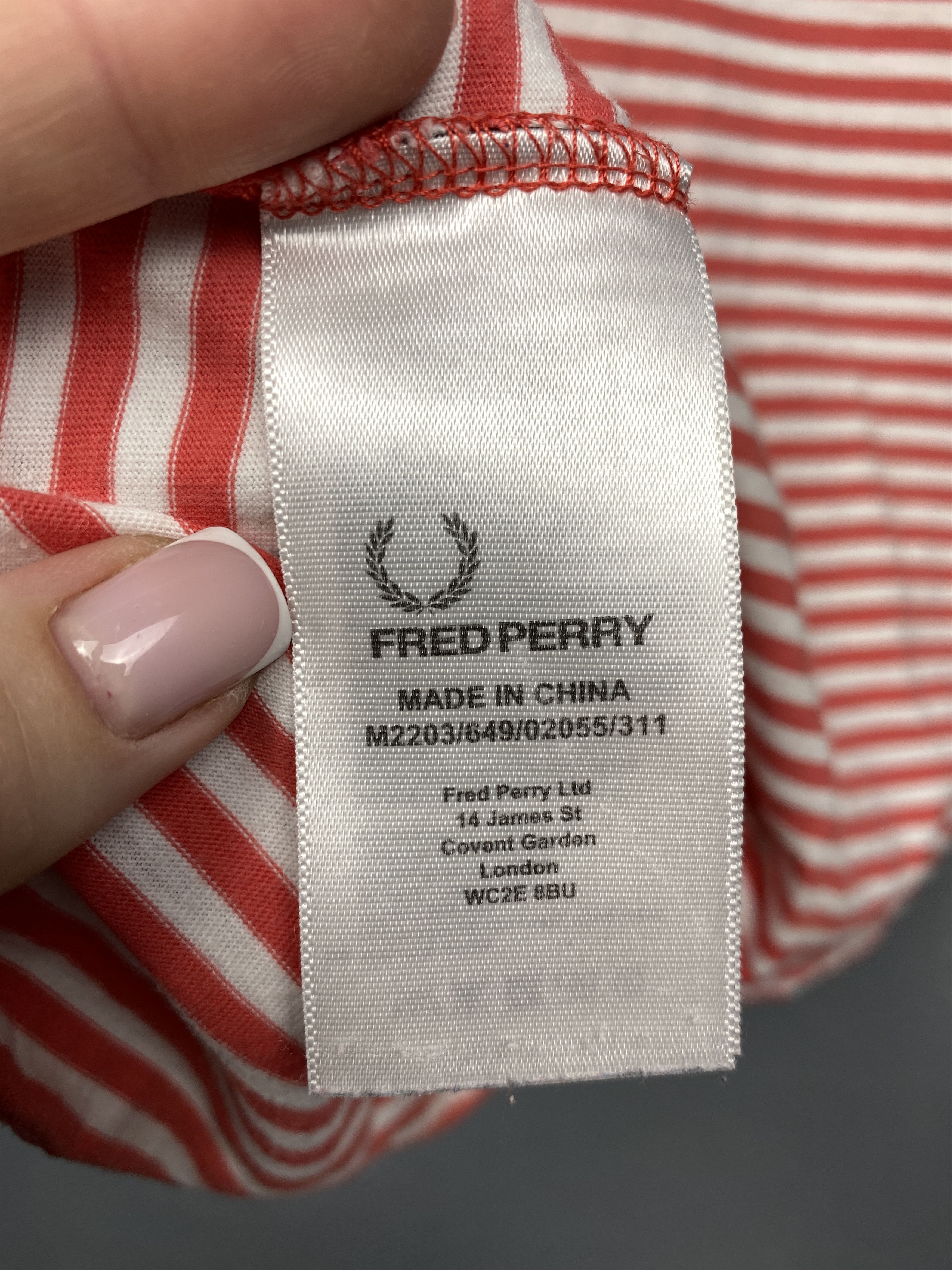 Fred Perry × Vintage Fred Perry Mens Crew Neck T-Shirt Tee Size US S / EU 44-46 / 1 - 5 Thumbnail