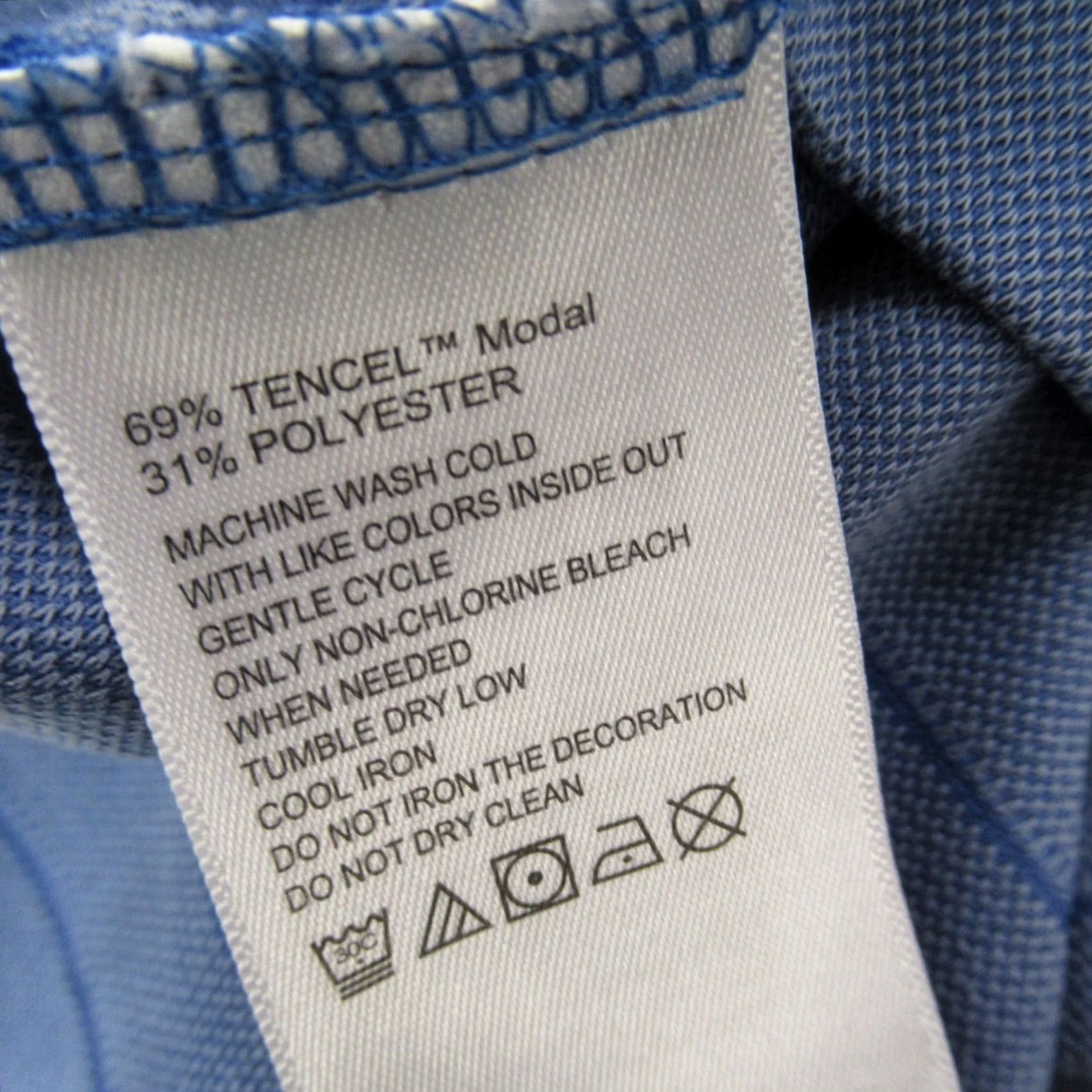Tommy Bahama Tommy Bahama Mens Short Sleeve Crew Neck Shirt Blue Striped - Cotton - Lightweight Casual Size US S / EU 44-46 / 1 - 8 Thumbnail