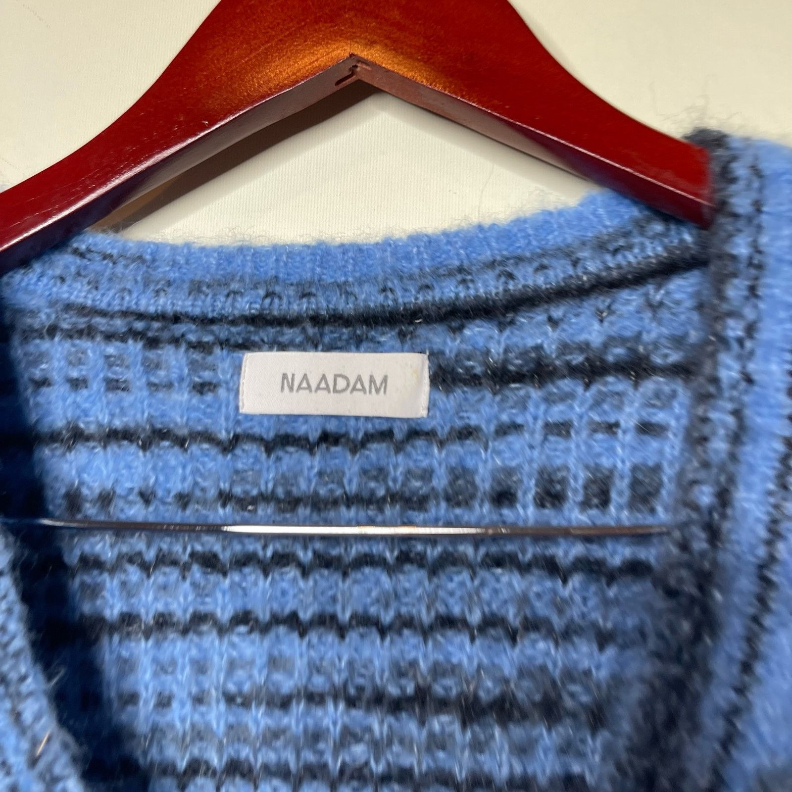 NAADAM Naadam Space-Dye Puff-Sleeve Alpaca Blend Cardigan Sweater L Size L / US 10 / IT 46 - 6 Thumbnail