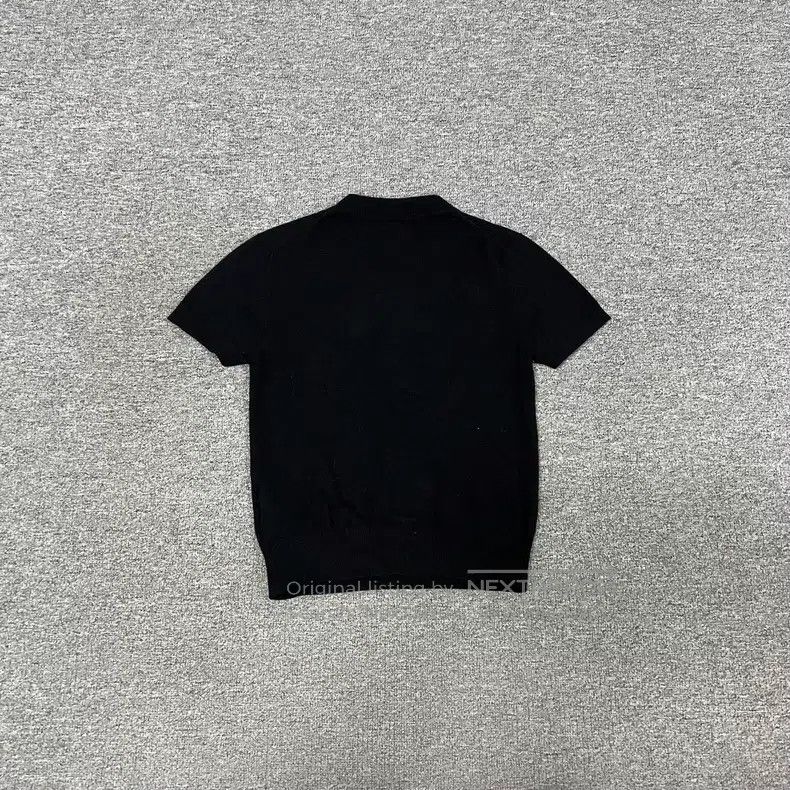 Hermes Hermes Jacquard Logo Cashmere Knit Short Sleeve Top Size XS / US 0-2 / IT 36-38 - 3 Thumbnail
