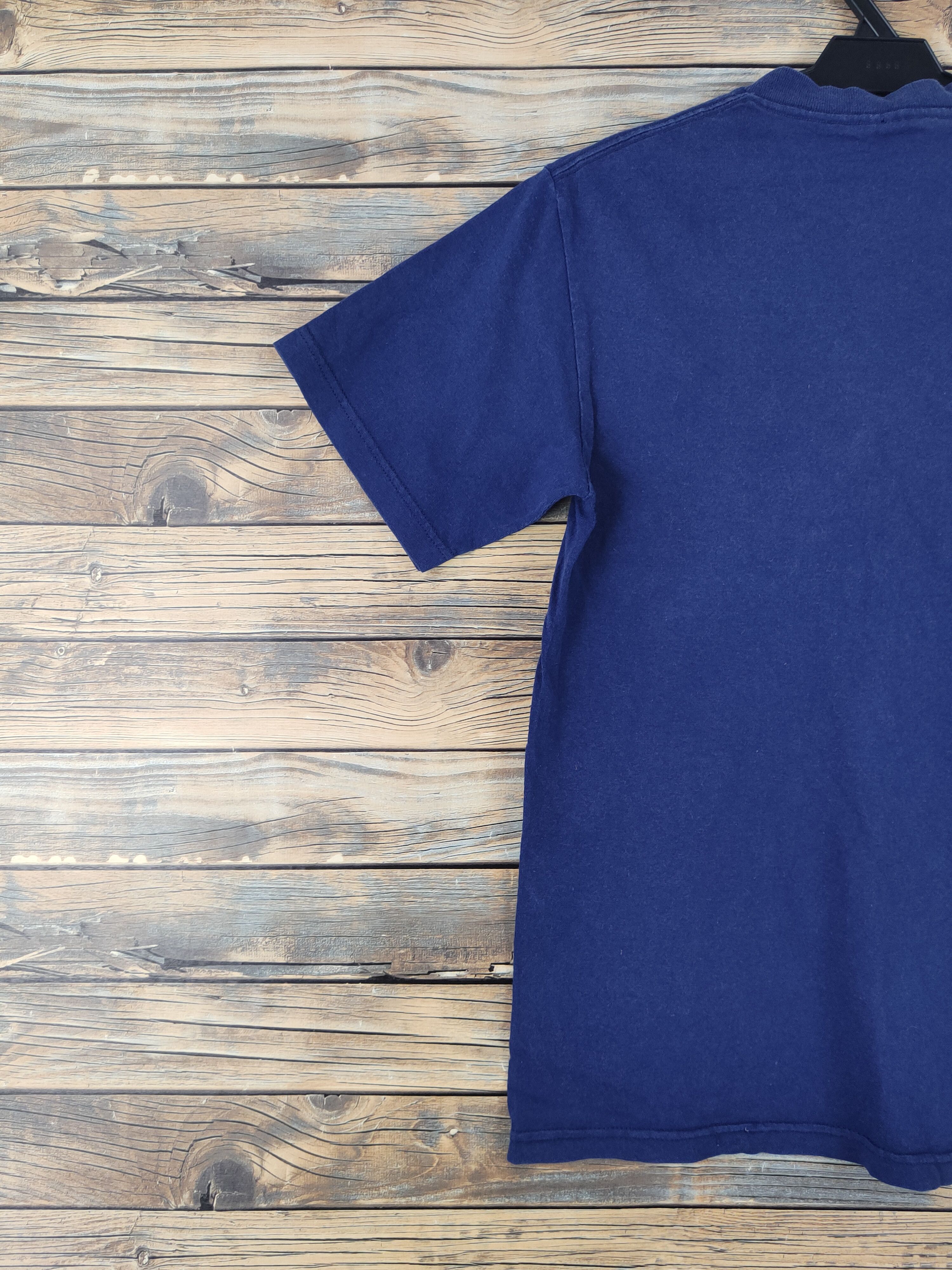 Stussy DL Stussy Blue pair shoe Short Sleeve T-shirt #563 Size US S / EU 44-46 / 1 - 8 Thumbnail