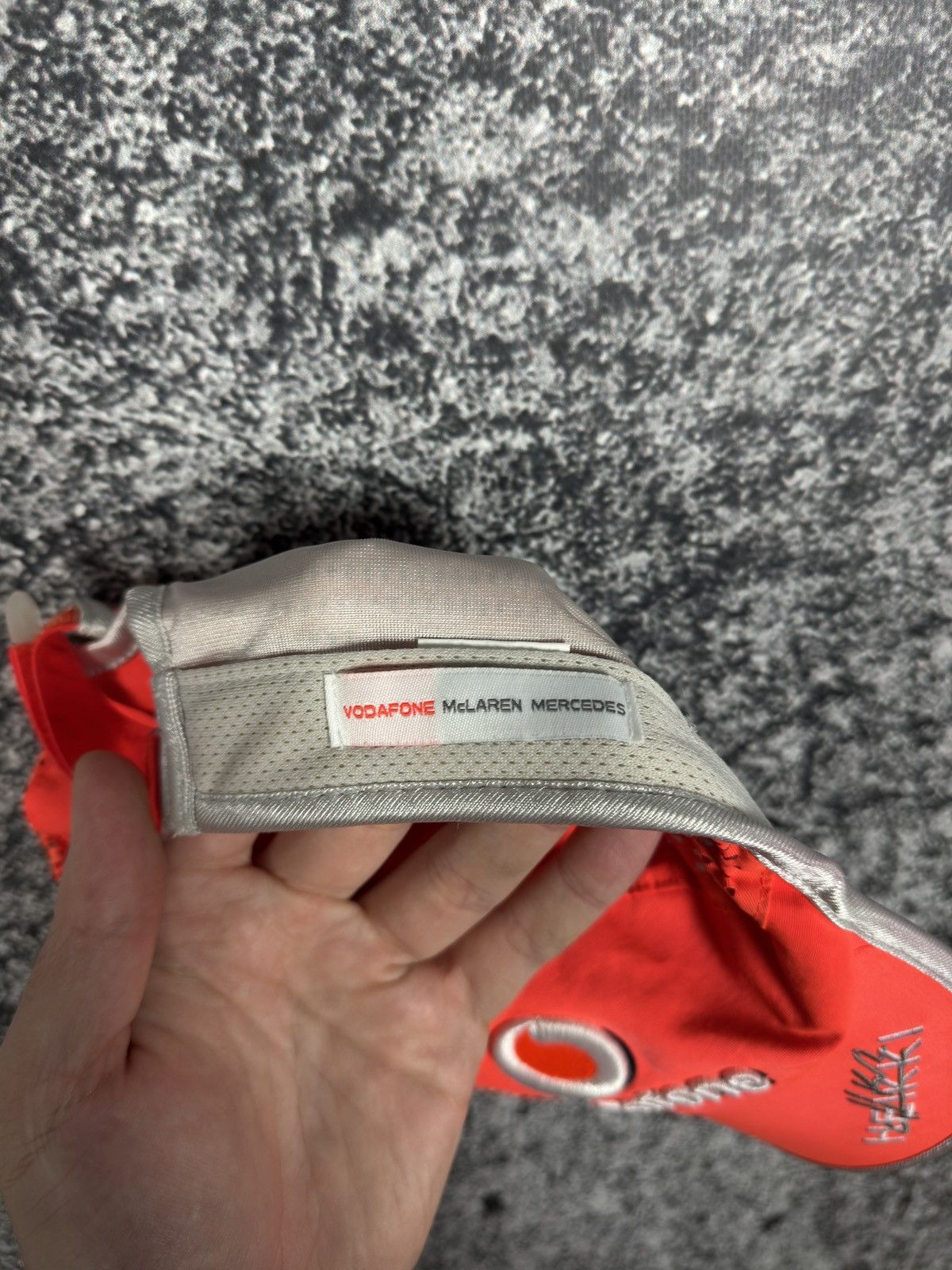 Formula 1 Vodafone McLaren Mercedes Baseball Cap Racing F1 One Size Size ONE SIZE - 7 Thumbnail