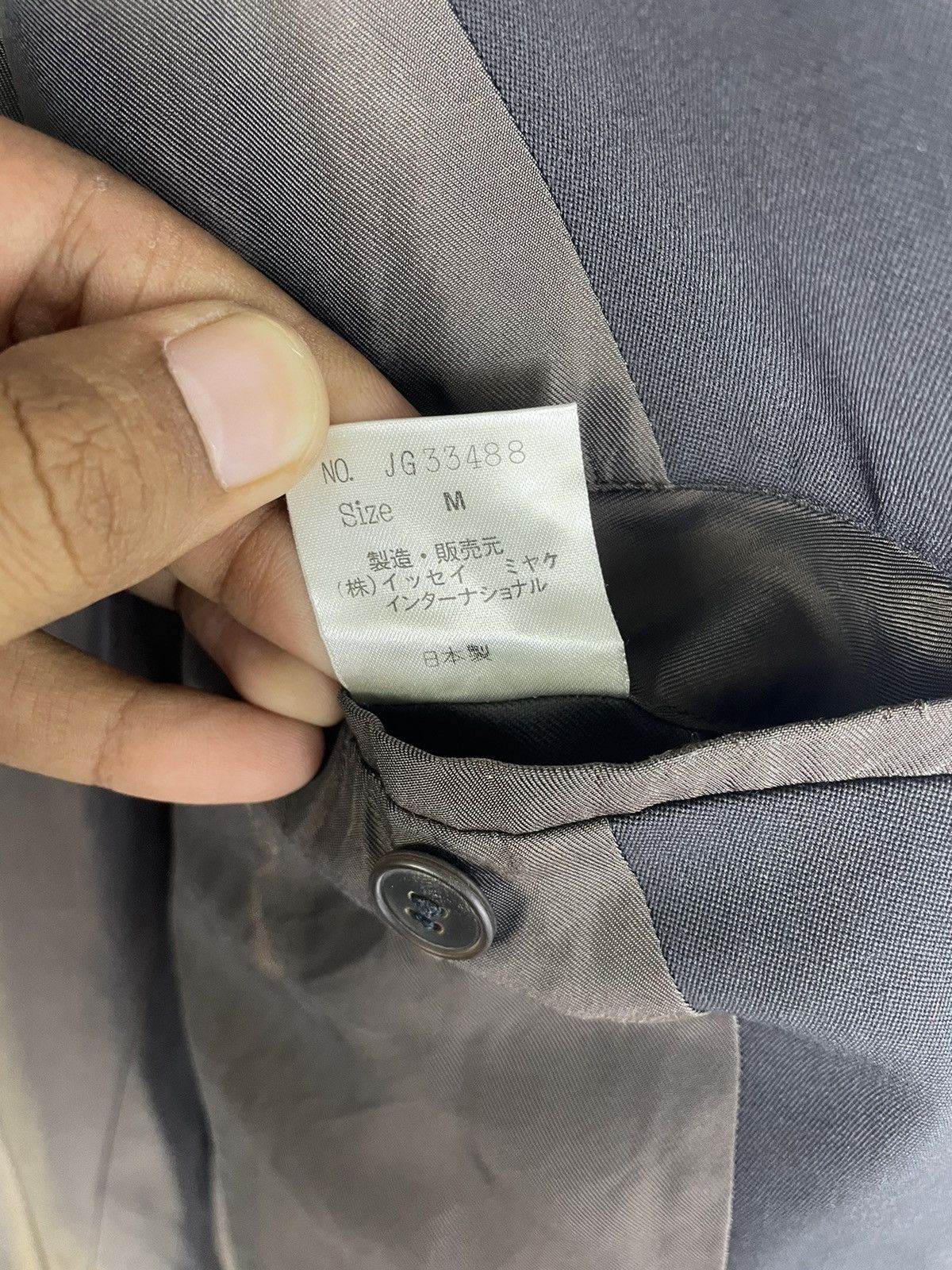 Issey Miyake 🔥Rare Vintage 90's Issey Miyake Blazer Coat Size US M / EU 48-50 / 2 - 4 Thumbnail