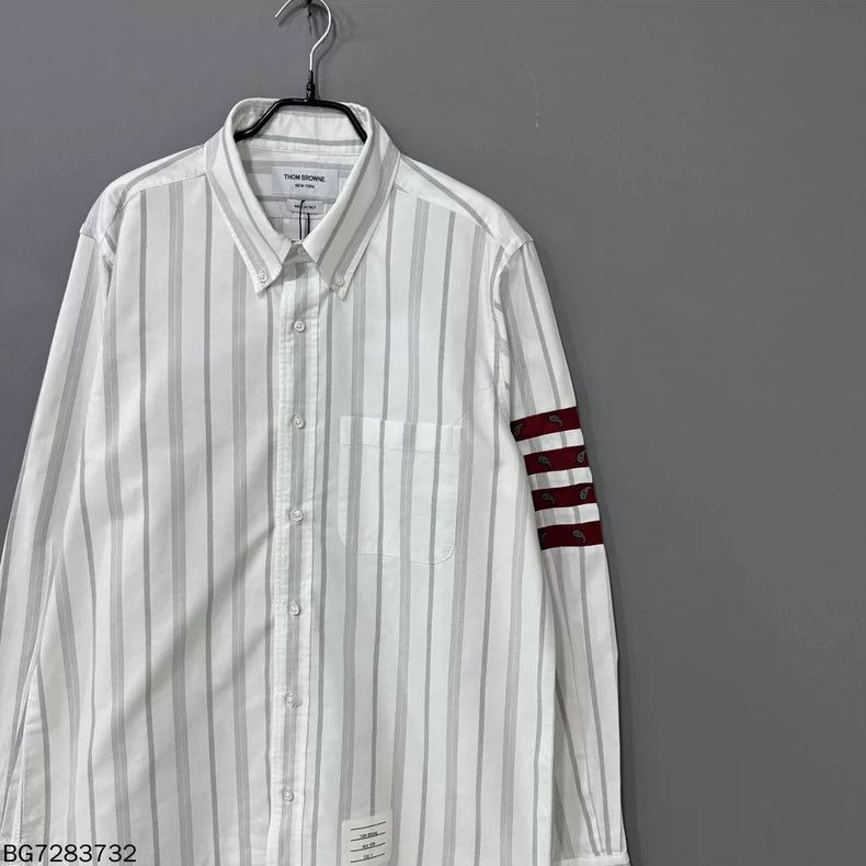 Thom Browne Thom Browne Snake long-sleeved shirt Size US L / EU 52-54 / 3 - 2 Thumbnail