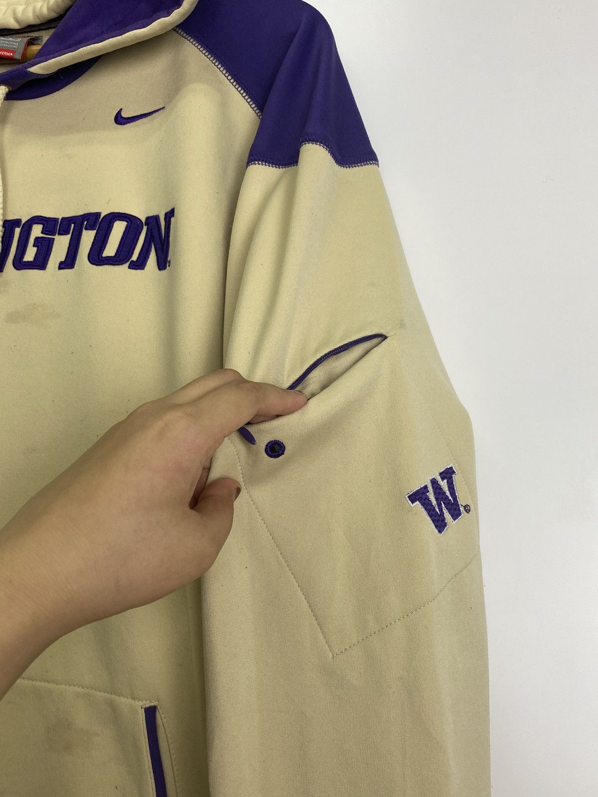 Nike × Vintage Nike Washington hoodie Size US M / EU 48-50 / 2 - 14 Thumbnail