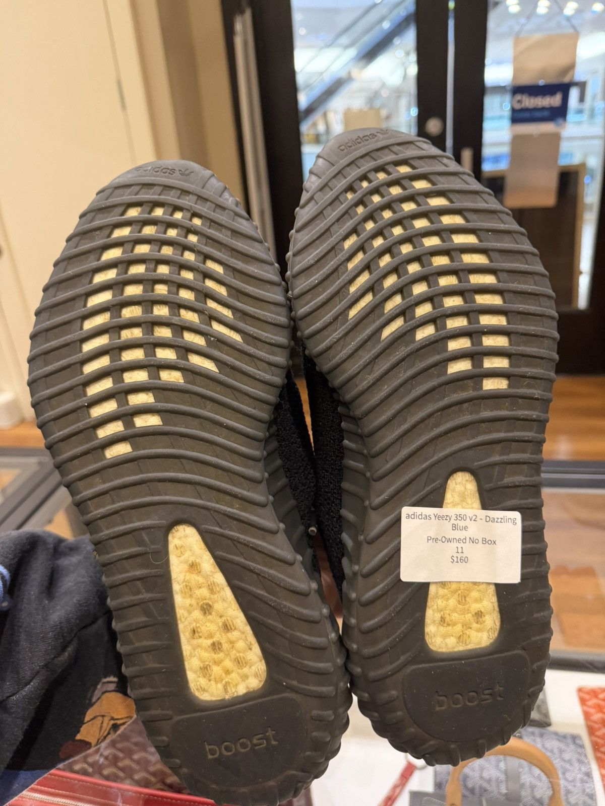 Adidas Adidas Yeezy Boost 350 V2 ‘Dazzling Blue’ Size US 11 / EU 44 - 7 Thumbnail