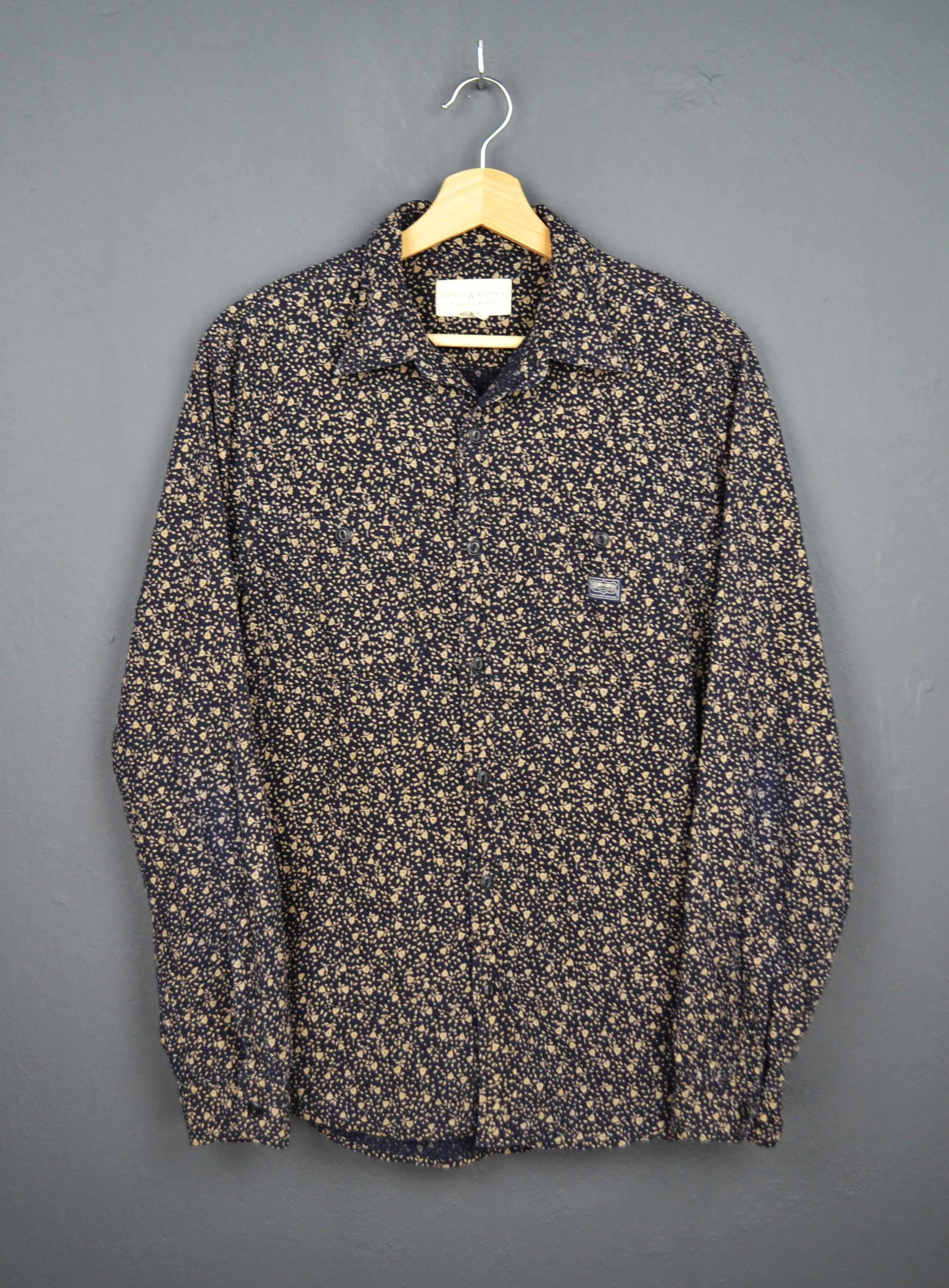 Denim & Supply Ralph Lauren Ralph Lauren Denim & Supply Floral Print Shirt M Cotton Size US M / EU 48-50 / 2 - 2 Thumbnail