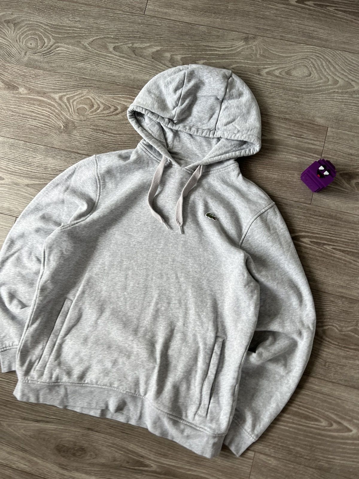 Lacoste Lacoste Casual Streetwear Sport Y2k Drip Gray Hoodie Size US L / EU 52-54 / 3 - 3 Thumbnail