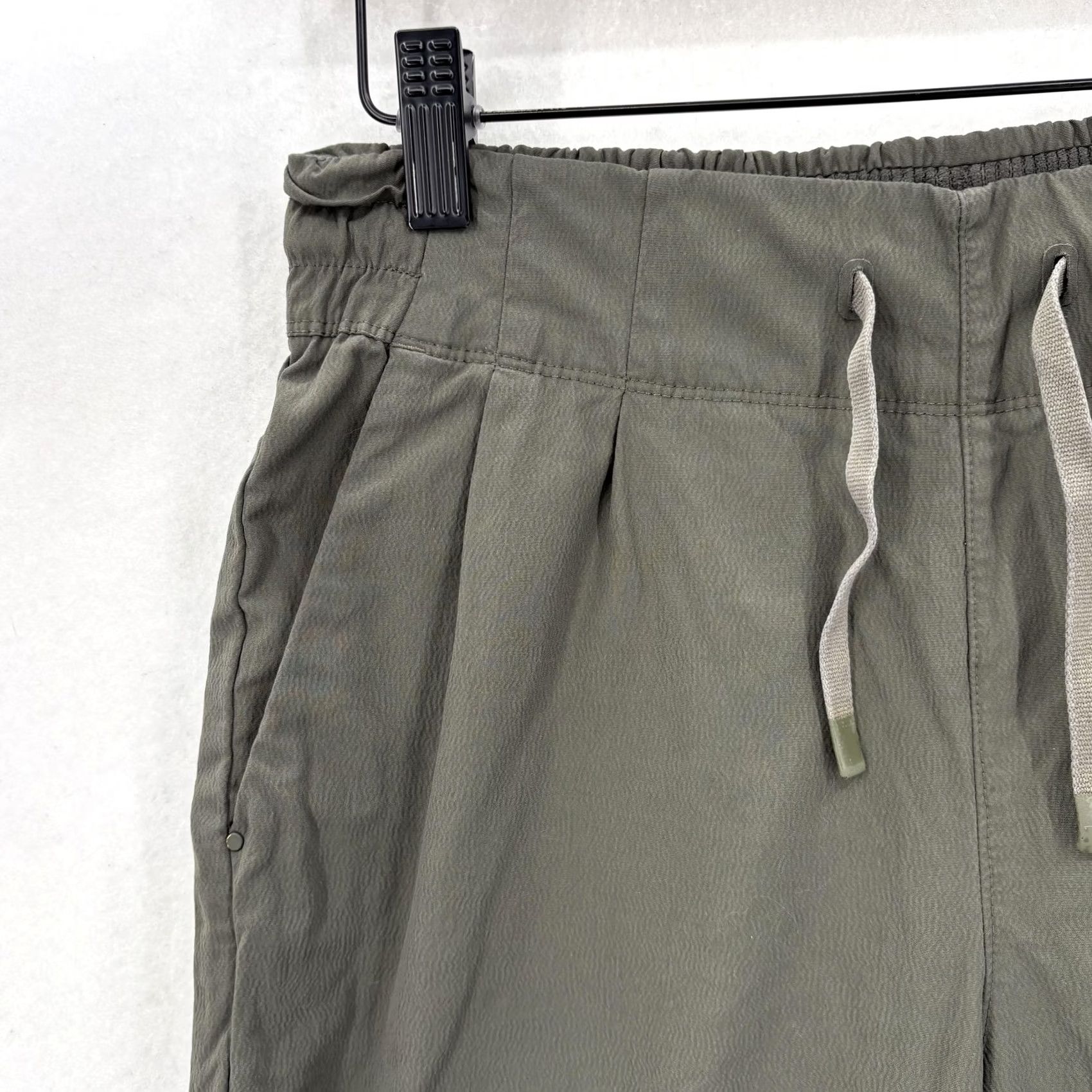 Vintage REI Cooperative Jogger Pants Womens XS Green Nylon Stretch Hiking Travel Outdoor Size 26" / US 2 / IT 38 - 3 Thumbnail