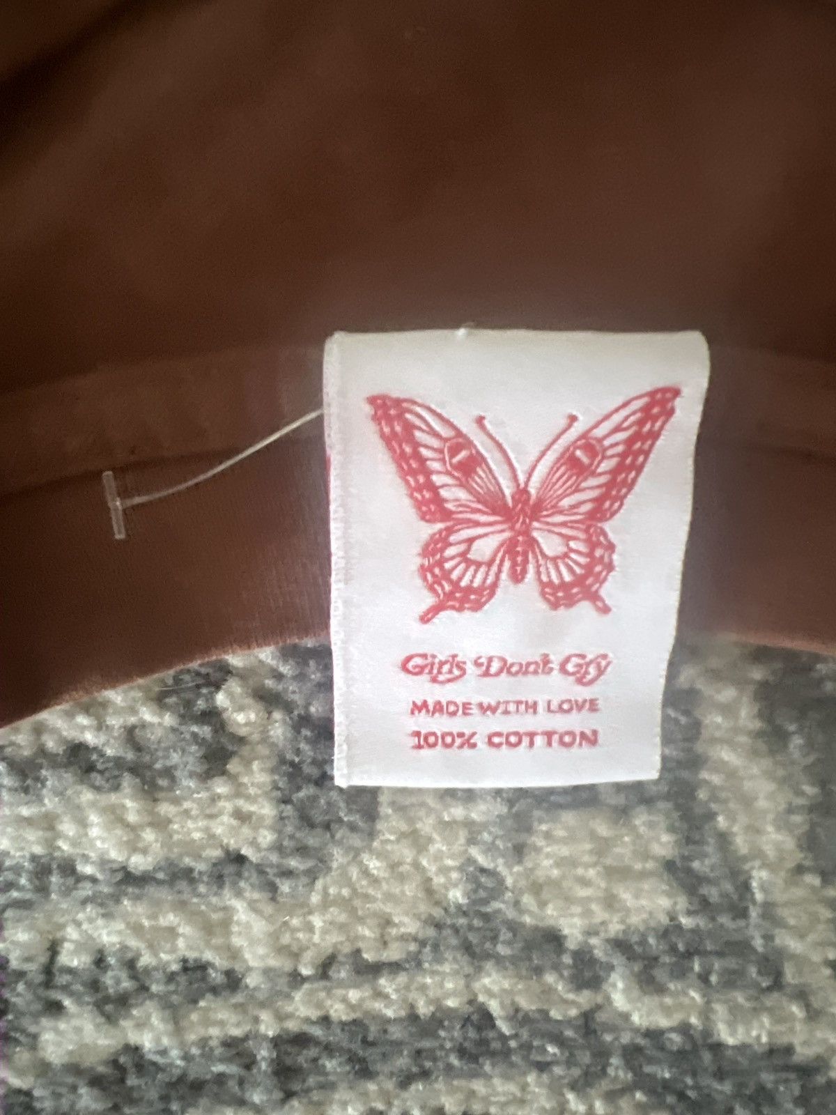 Verdy Girls Don’t Cry Brown Longsleeve - Butterfly Size US S / EU 44-46 / 1 - 4 Thumbnail