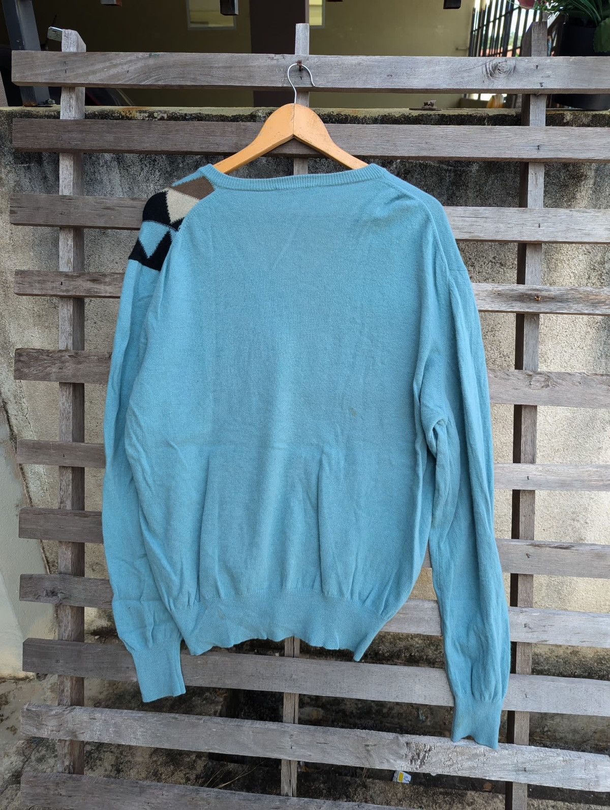 Yves Saint Laurent Yves Saint Laurent Sweatshirt V neck Size US L / EU 52-54 / 3 - 2 Thumbnail