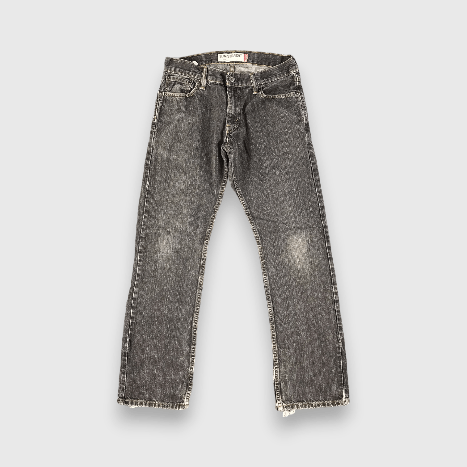 Levi's Vintage Faded Black Levis 514 Jeans-J2620 Size US 30 / EU 46 - 1 Thumbnail