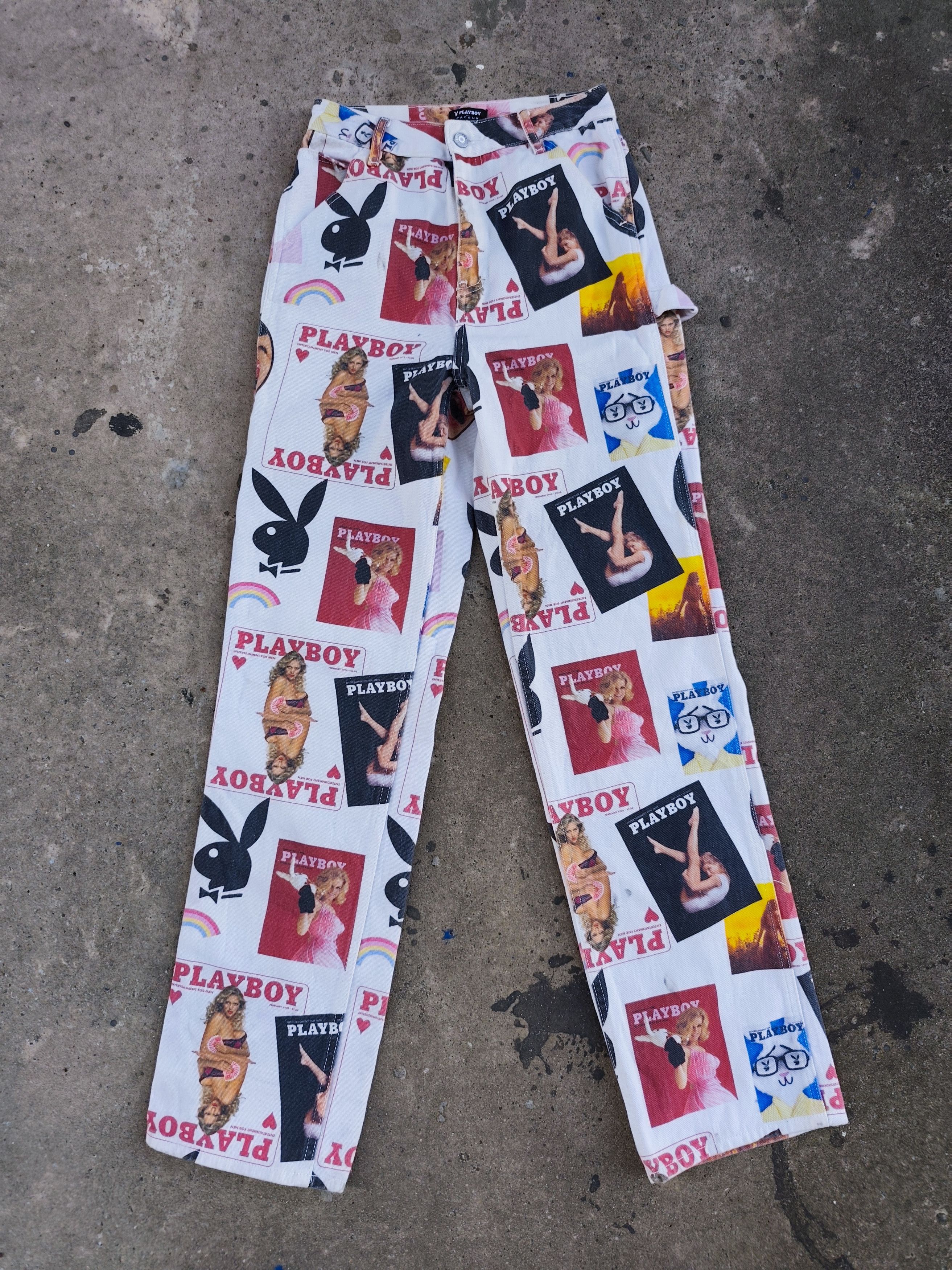 Pacsun × Playboy Playboy x Pacsun Jeans Size US 27 - 2 Thumbnail