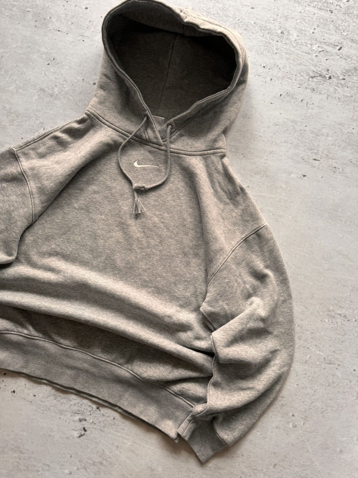 Nike × Vintage NIKE VINTAGE CENTER LOGO OVERSIZE BOXY HOODIE Size US S / EU 44-46 / 1 - 3 Thumbnail