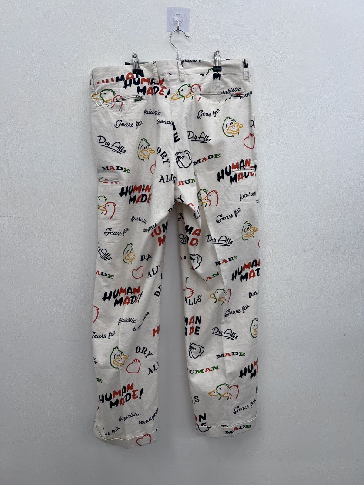 Human Made Human Made Printed Chino Pants In Cream Size US 34 / EU 50 - 2 Thumbnail