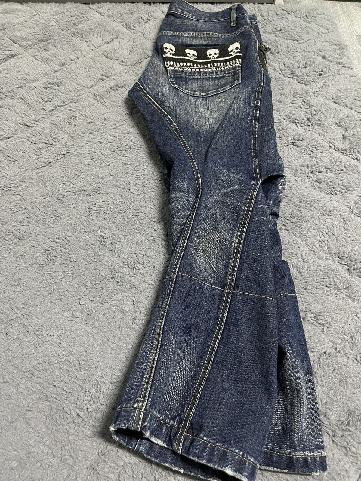 PPFM PPFM Skull Jeans Size US 32 / EU 48 - 8 Thumbnail