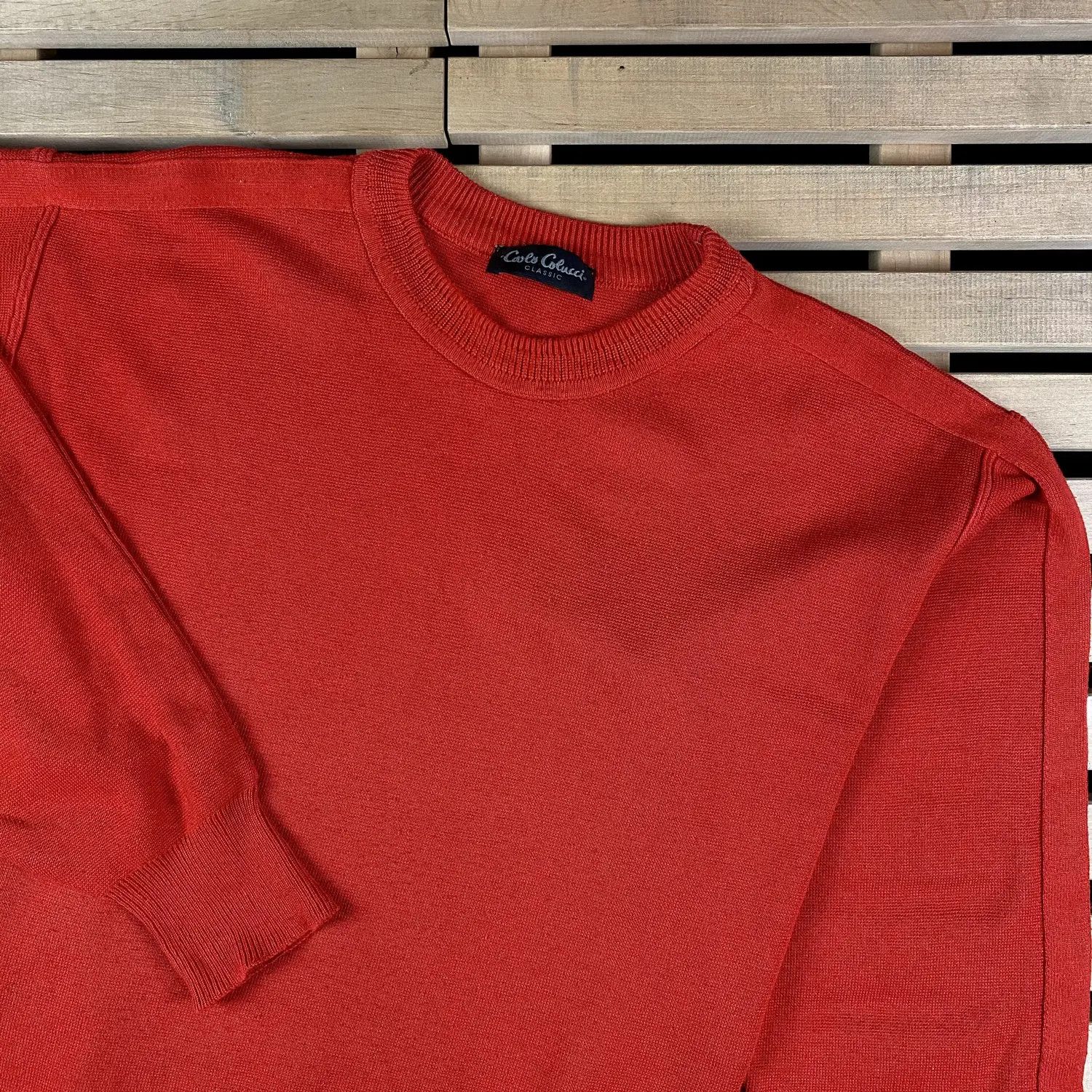 Carlo Colucci × Vintage Mens Sweater Carlo Colucci Vintage Size 54 Size US XL / EU 56 / 4 - 2 Thumbnail