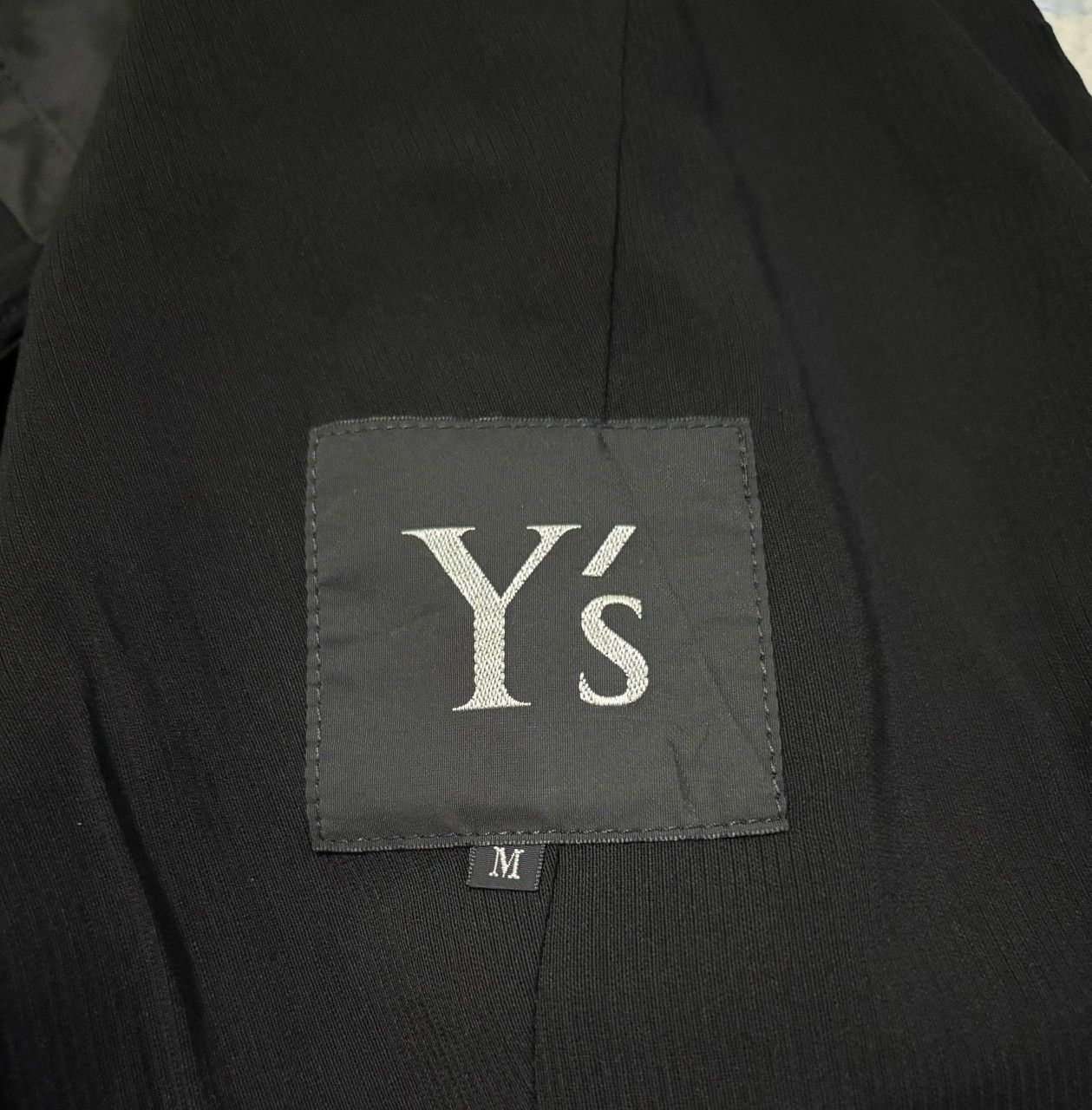 Y's × Yohji Yamamoto Yohji Yamamoto Y’s Rayon Jacket Design Rare Black Fashion Size US M / EU 48-50 / 2 - 11 Thumbnail