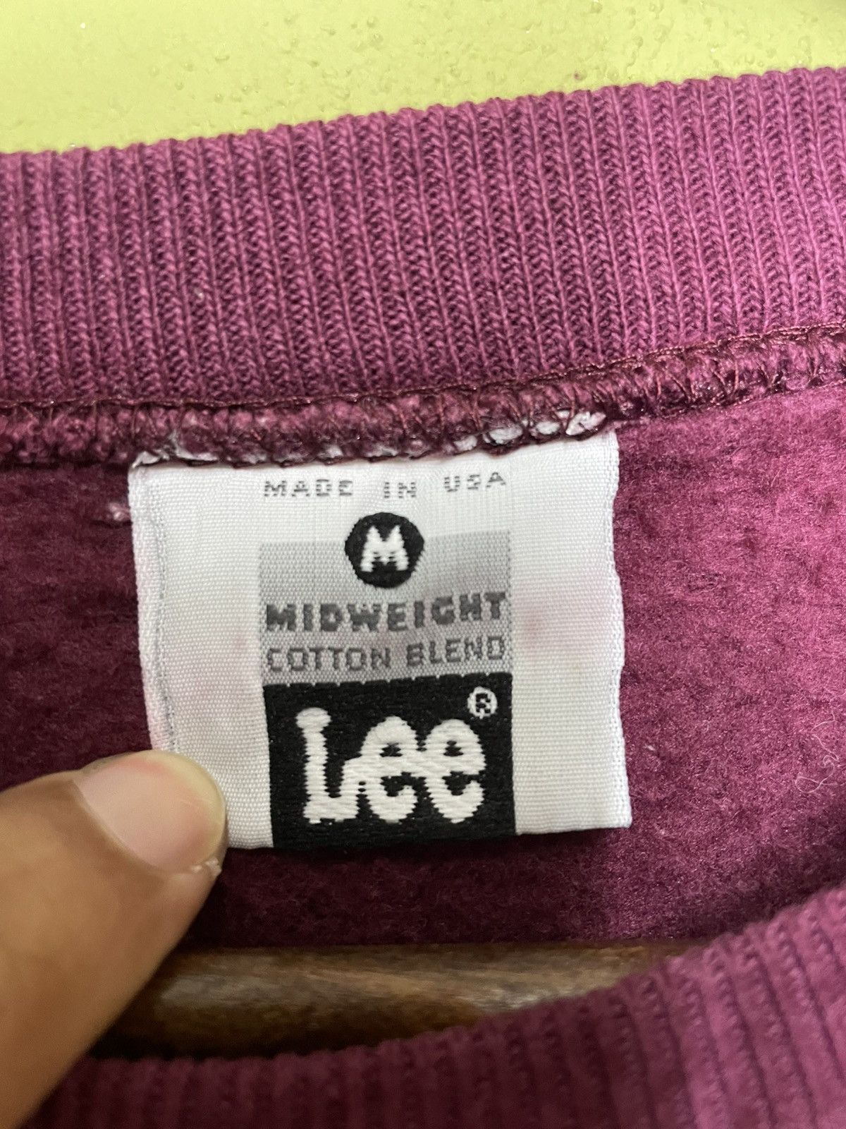 Other VINTAGE LEE crewneck big logo sweatshirt Size US M / EU 48-50 / 2 - 8 Thumbnail