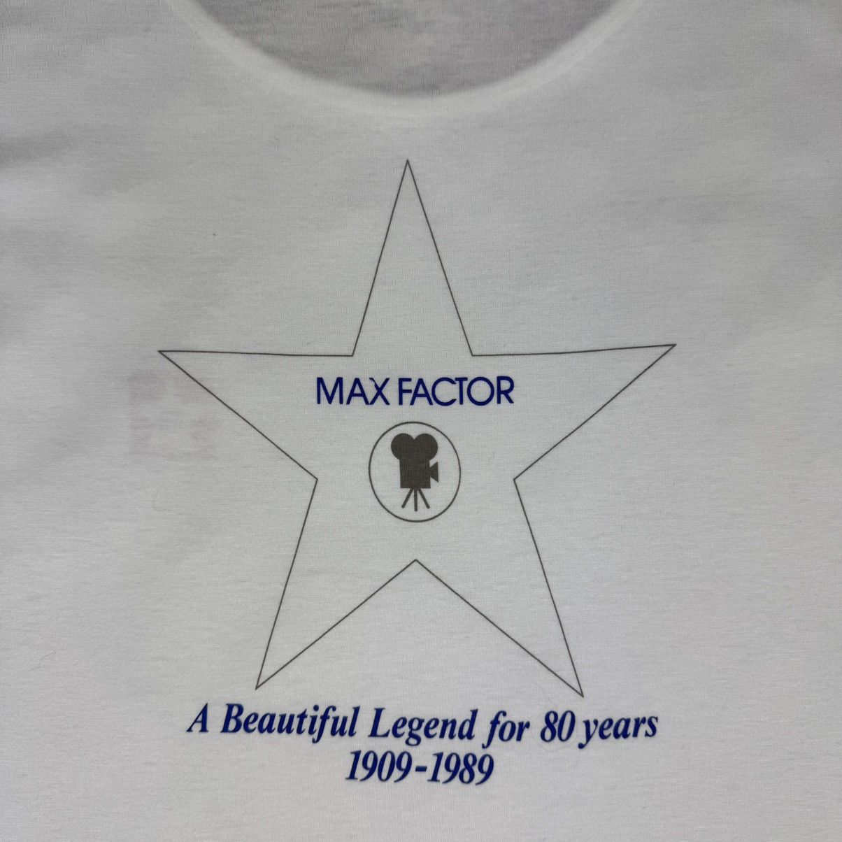 Japanese Brand Vintage Japanese Brand Max Factor Star T-shirt Size US M / EU 48-50 / 2 - 6 Thumbnail