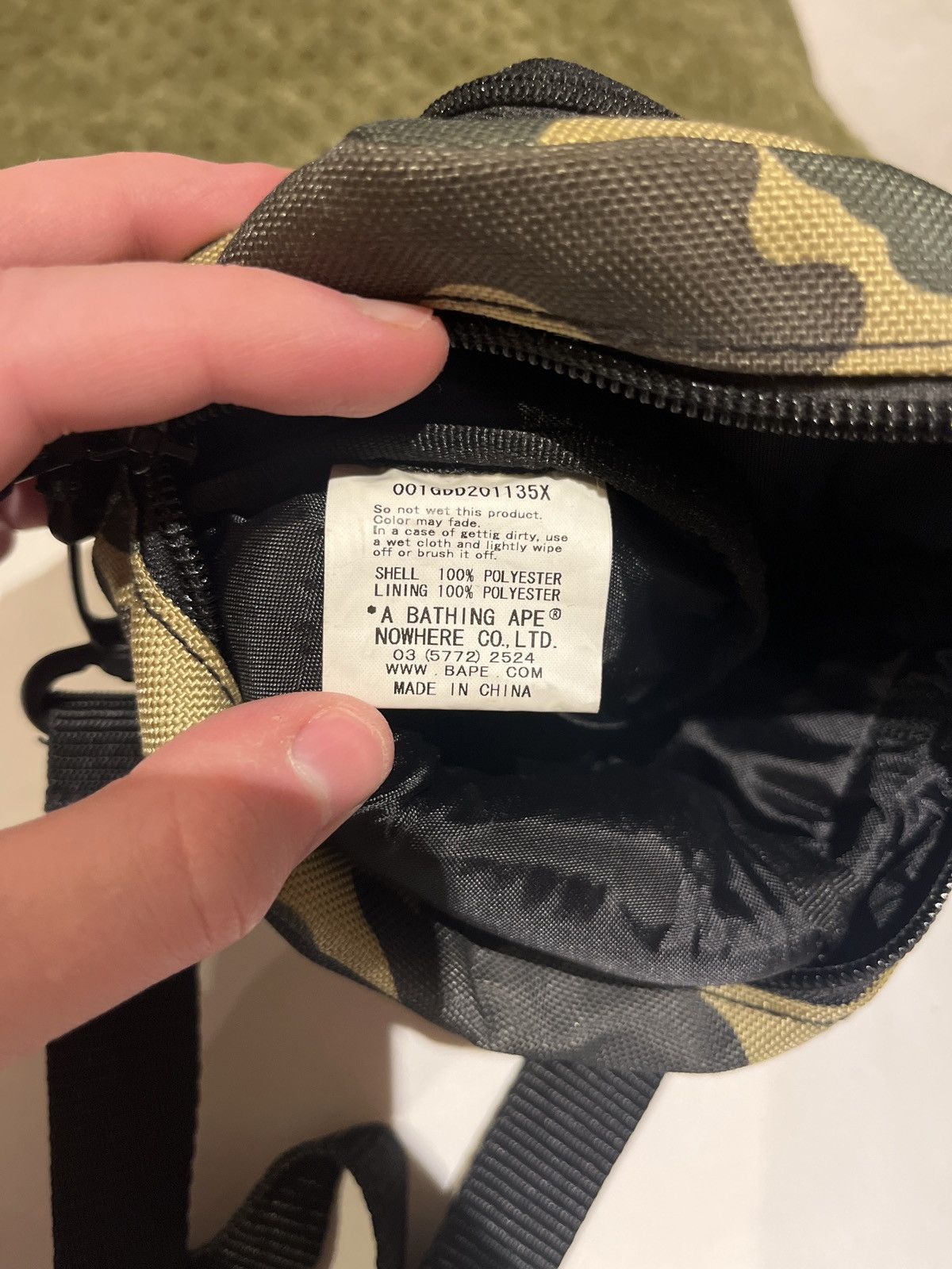 Bape 1st Camo Camera Pouch Size ONE SIZE - 13 Thumbnail