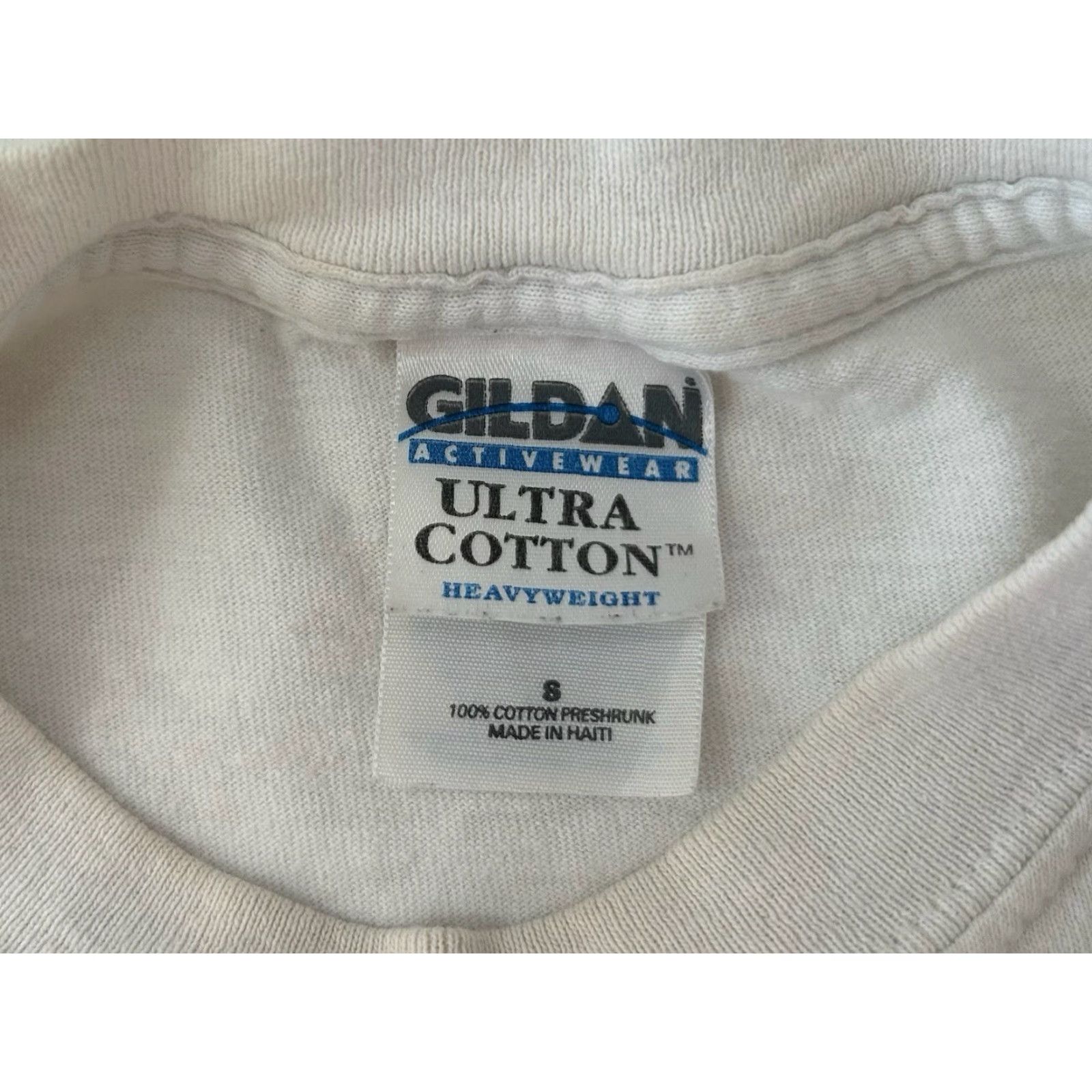 Gildan UC Cincinnati Bearcats T-Shirt Mens Small Sleeveless White Gildan Cutoff Tee 00s Travis Kelce Alma Mater Size US S / EU 44-46 / 1 - 2 Thumbnail