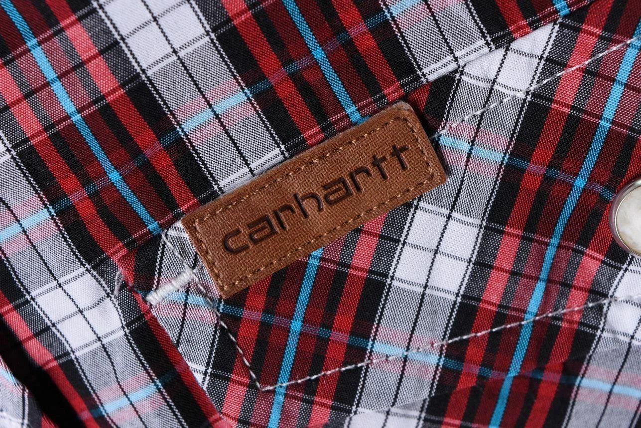 Carhartt Carhartt Long Sleeve Marlow Western Shirt Plaid Button Up Size US S / EU 44-46 / 1 - 3 Thumbnail