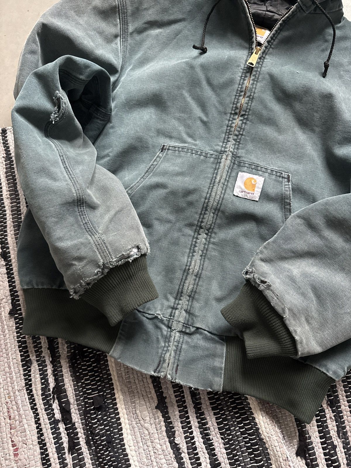 Carhartt Vintage Hunter Green 1994 90s carhartt active jacket detroit Size US M / EU 48-50 / 2 - 3 Thumbnail
