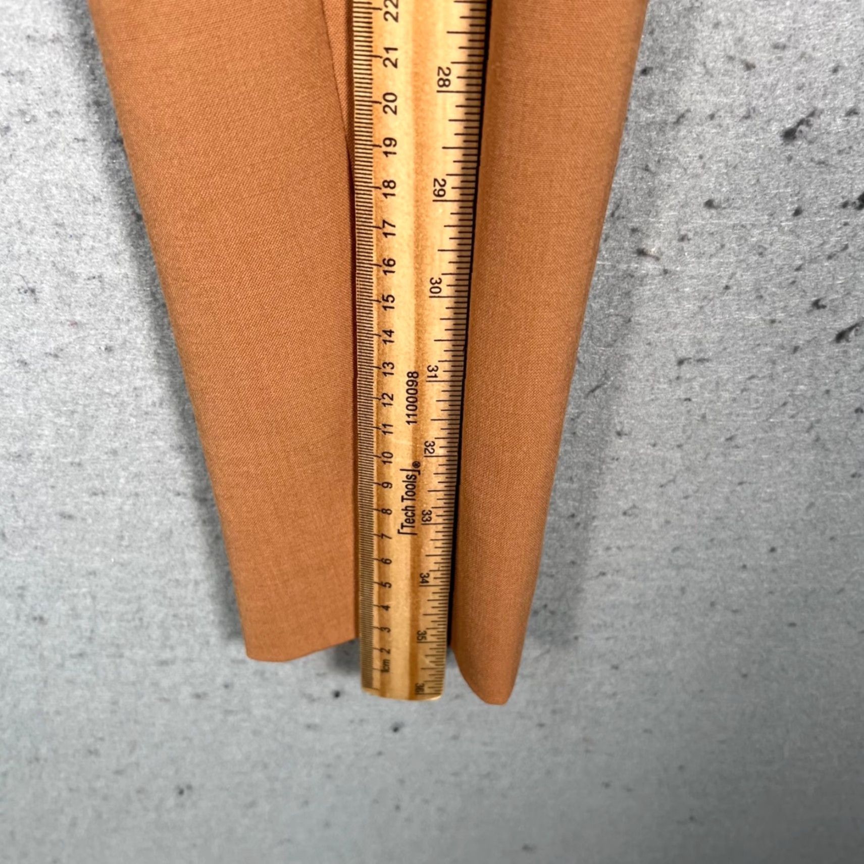 Acne Studios Acne Studios Mens Pants 38 Tan Wool Blend Tailored Trousers Brown Polyester Wool Straight Front Dress Pants Mens 38 Vintage No 7/10 Mild Stain Size US 38 / EU 54 - 6 Thumbnail